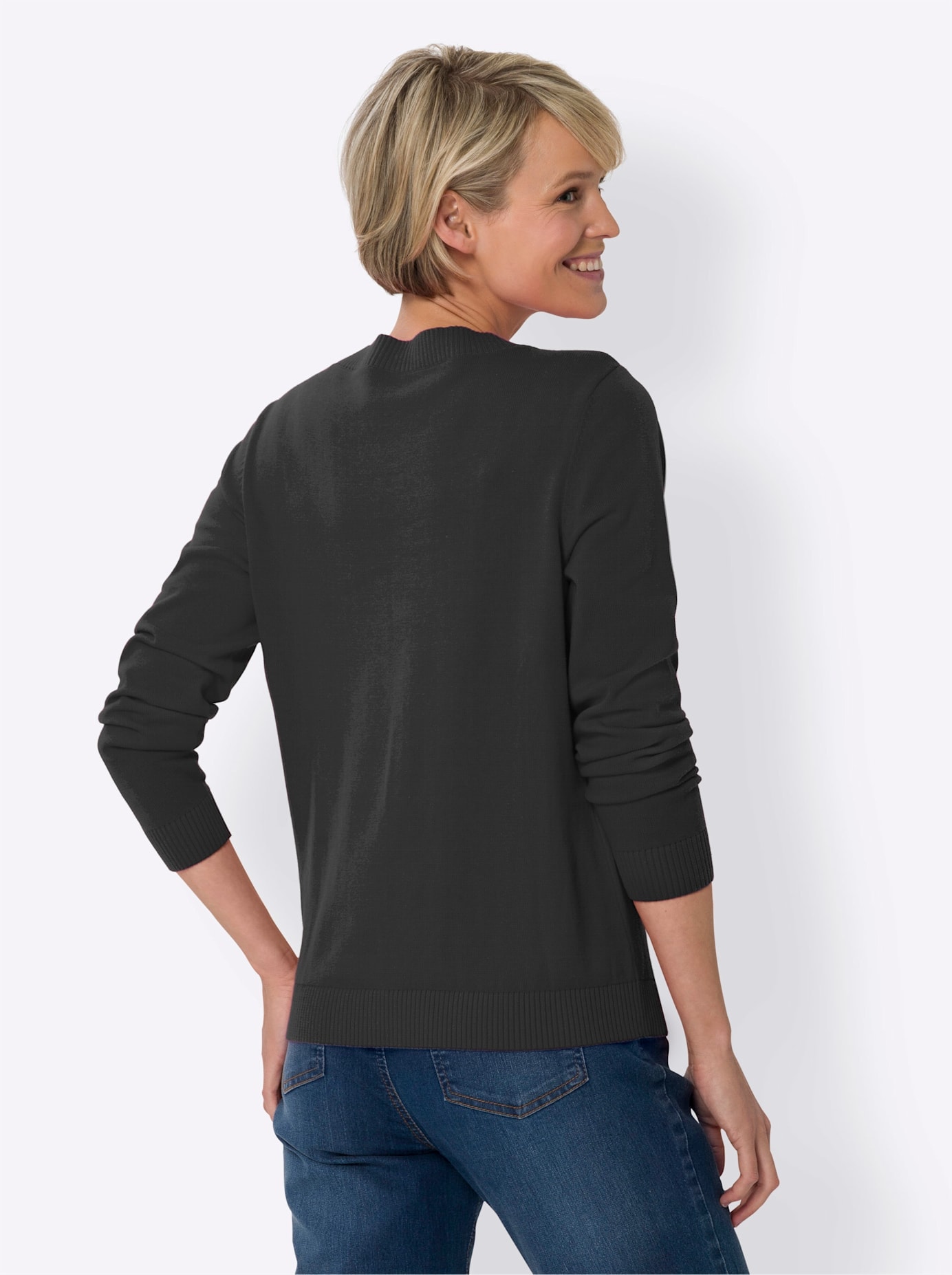 Classic Basics Strickpullover "Langarm-Pullover" günstig online kaufen