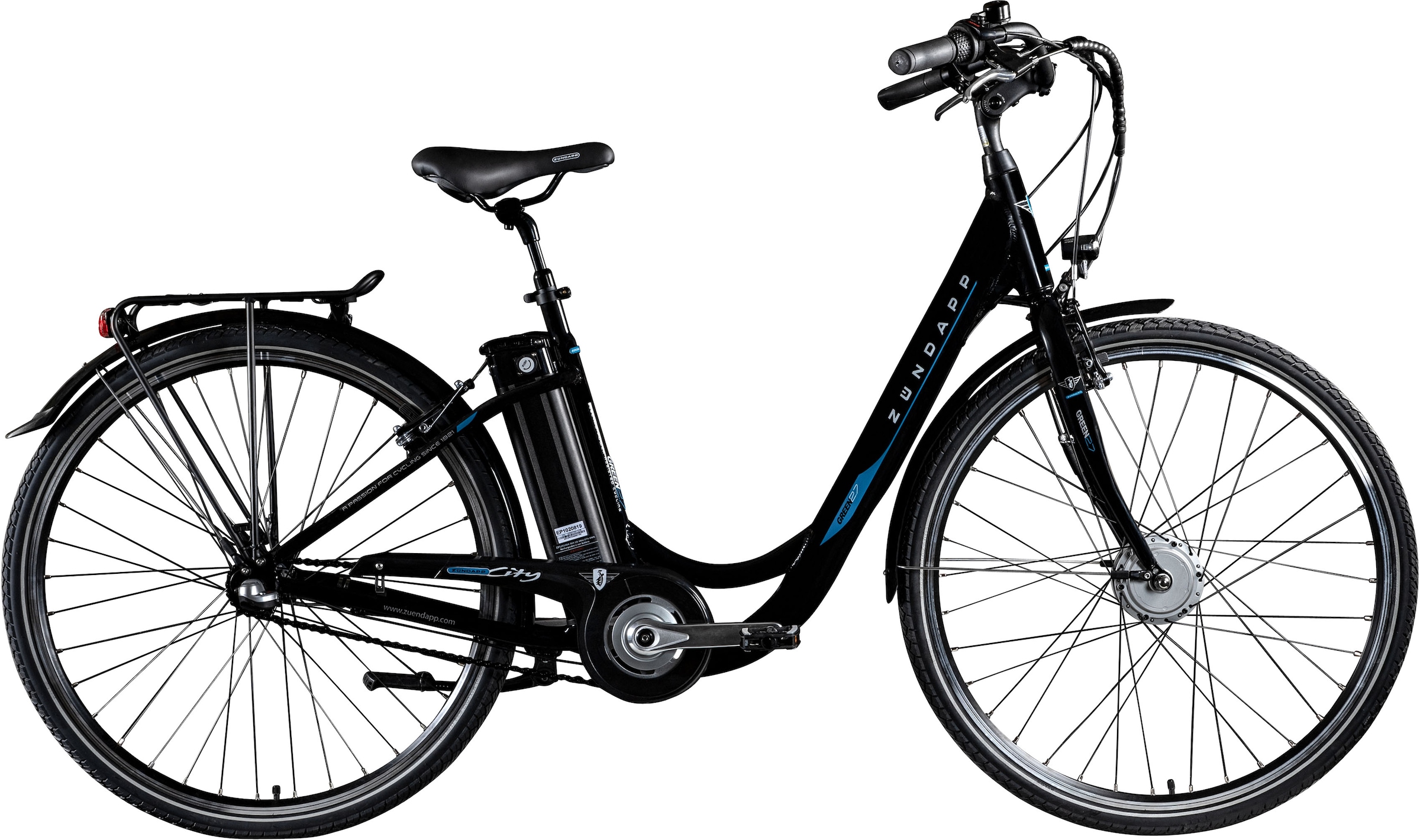 Zündapp E-Bike »Green 2.7«, 3 Gang, Shimano, Nexus, Frontmotor 250 W, Alltag, Pedelec