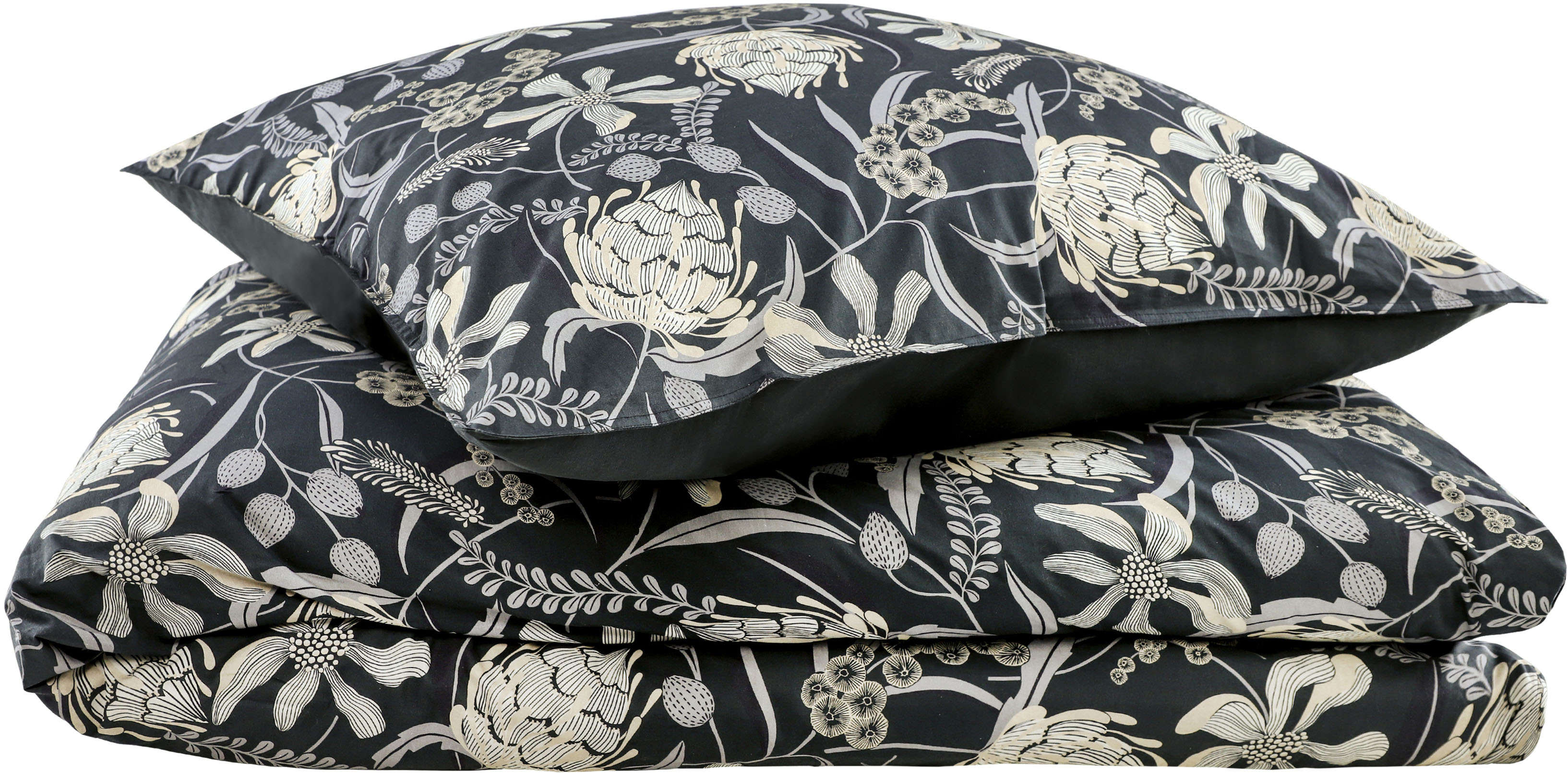 Thumbnail - SCHÖNER WOHNEN-Kollektion Wendebettwäsche "Playful" 2 Stk. tlg. aus reiner Baumwolle