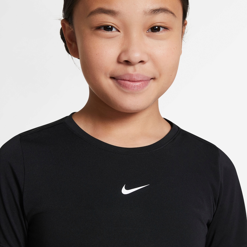 Nike Trainingsshirt »DRI-FIT ONE GIRLS SHORT SLEEVE«