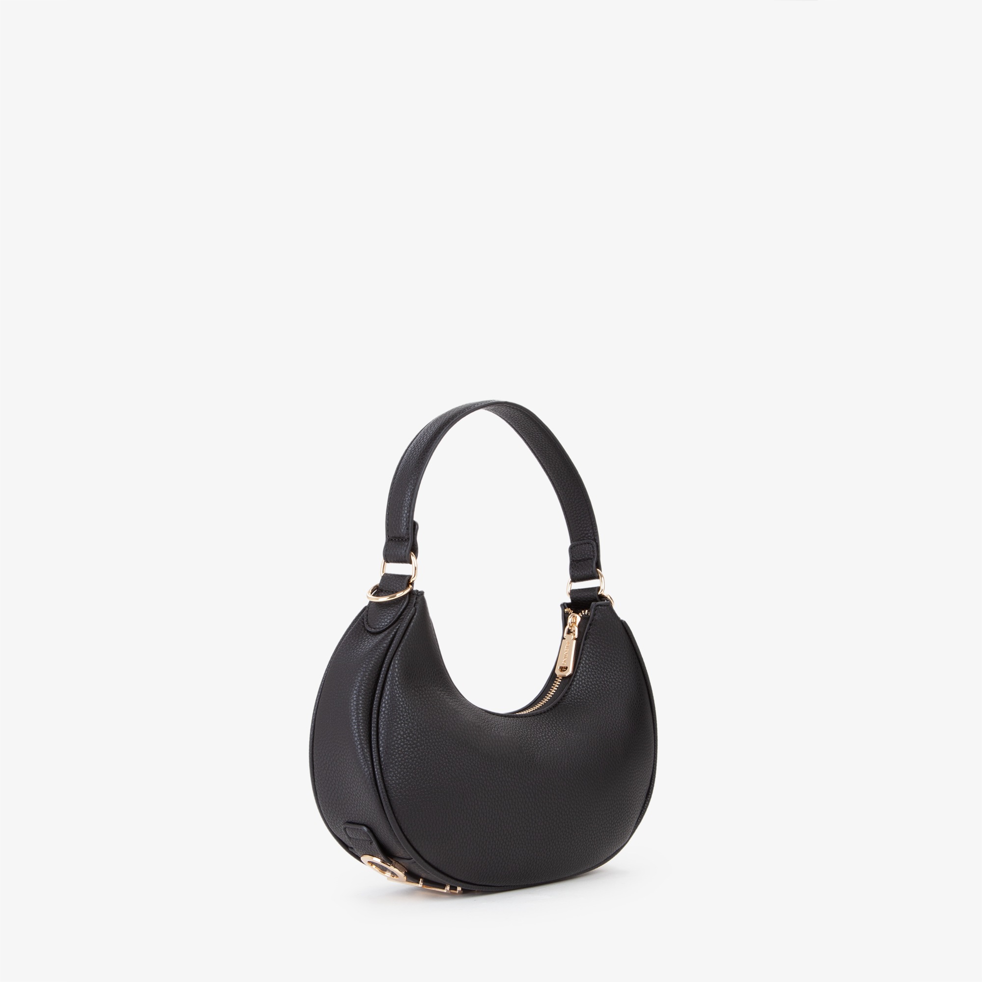 VALENTINO BAGS Hobo »SHELBY« Damen Handtasche, Umhängetasche mit goldfarbenem Logoemblem