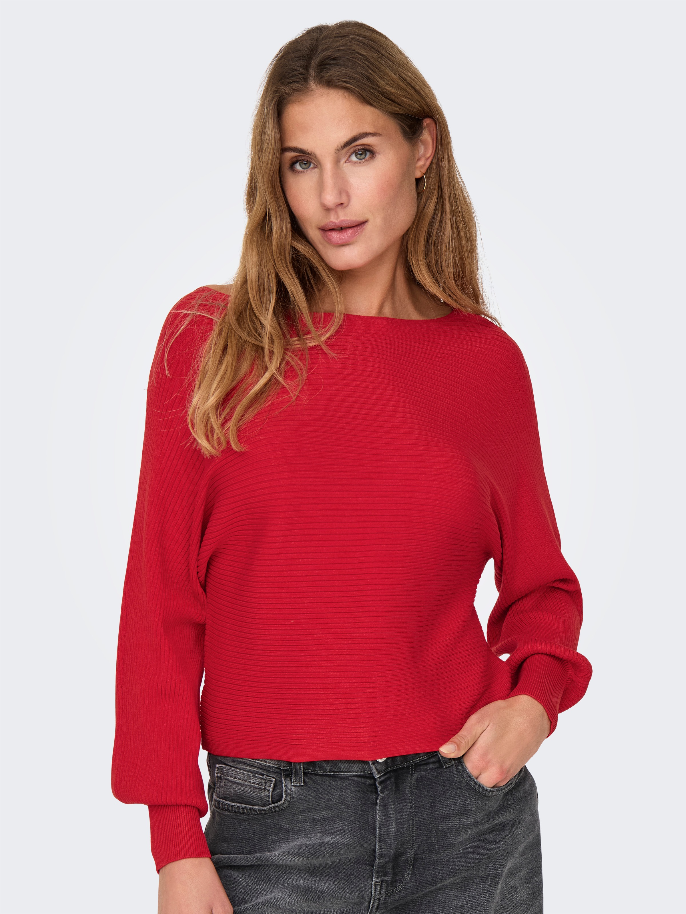 ONLY Strickpullover "ONLADALINE L/S SHORT PULLO KNT NOOS" günstig online kaufen