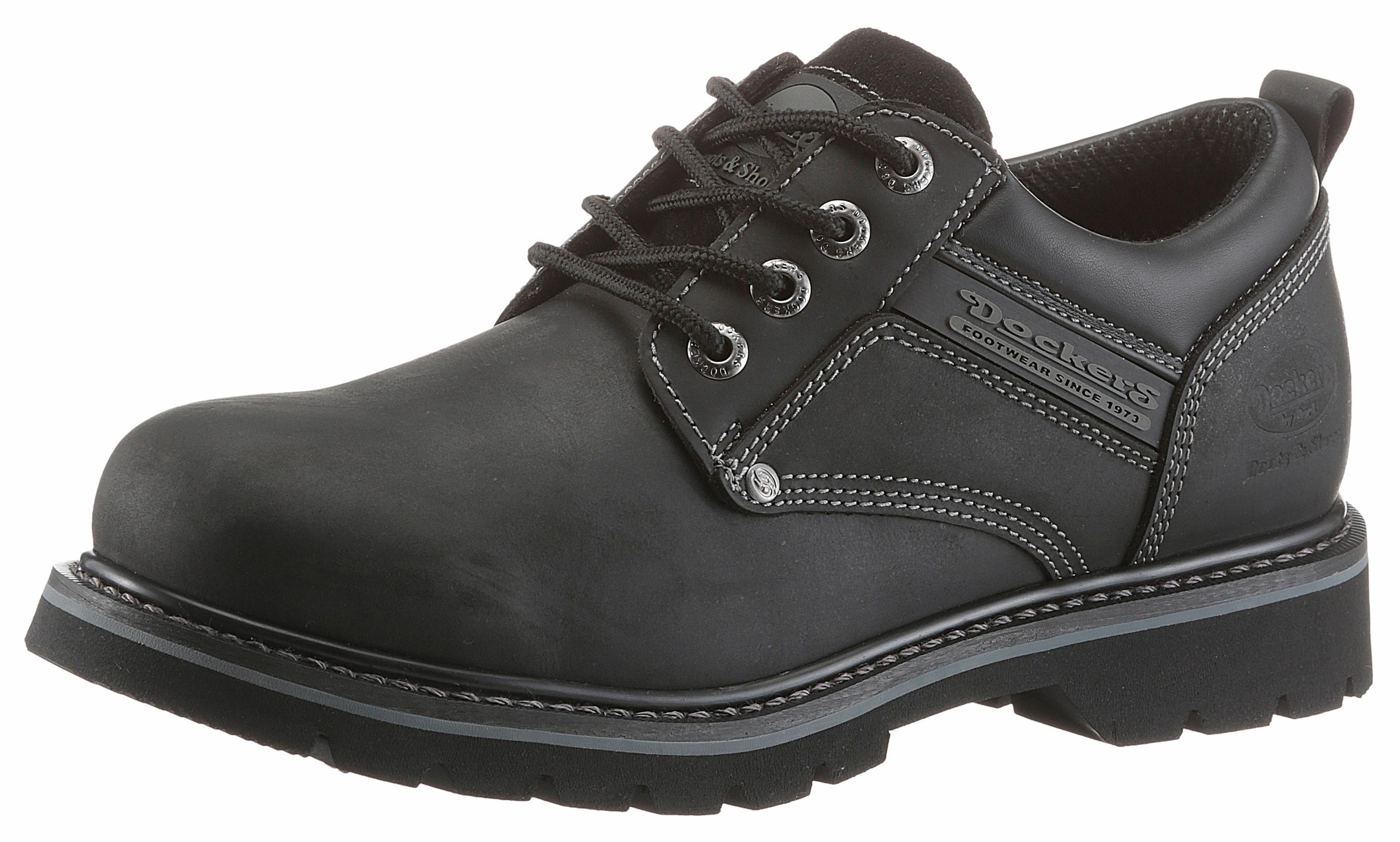Dockers by Gerli Schnürschuh, Trekkingschuh, Trachtenschuh mit Profilsohle günstig online kaufen