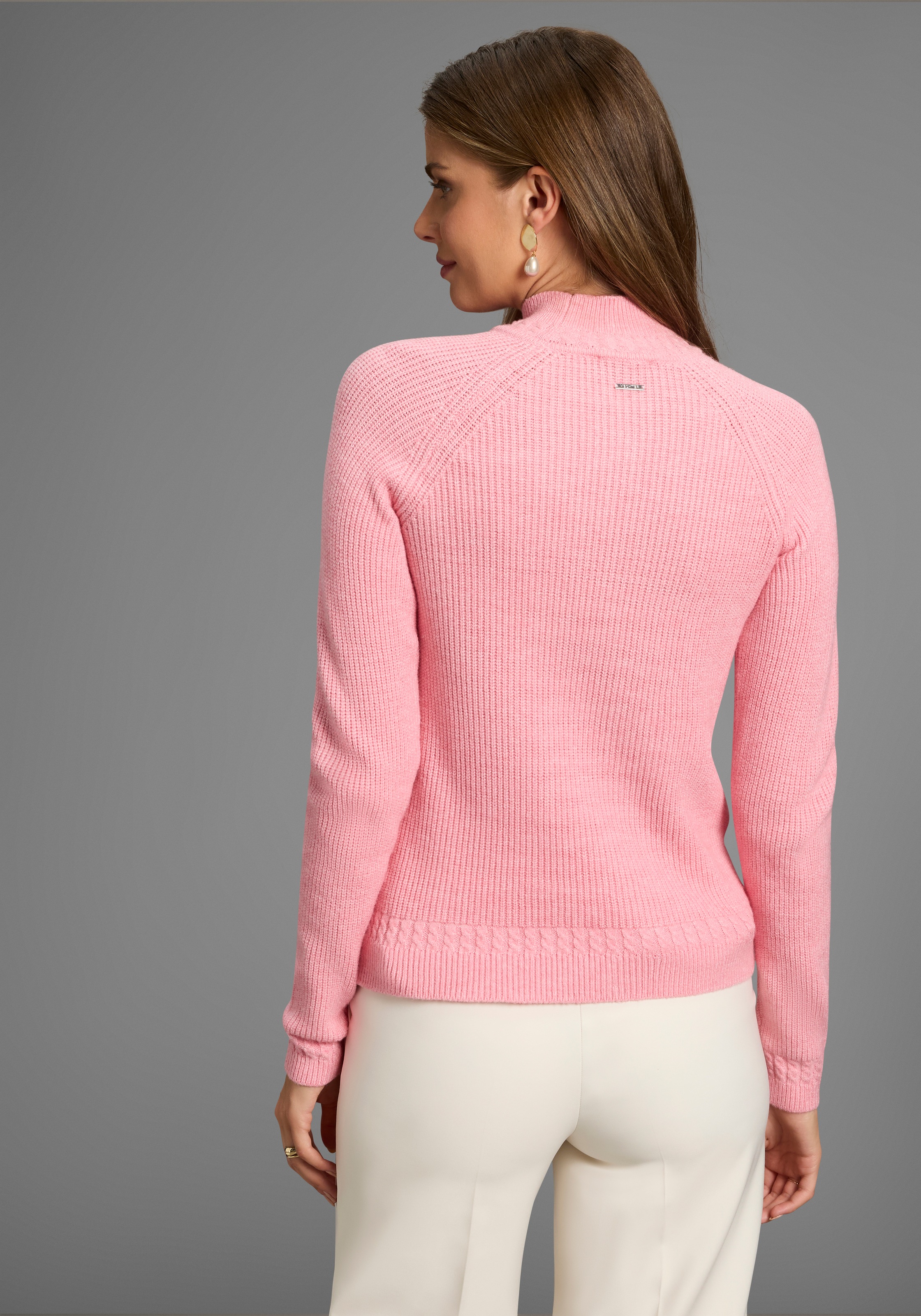 HECHTER PARIS Strickpullover, mit Zopfmuster - NEUE KOLLEKTION günstig online kaufen