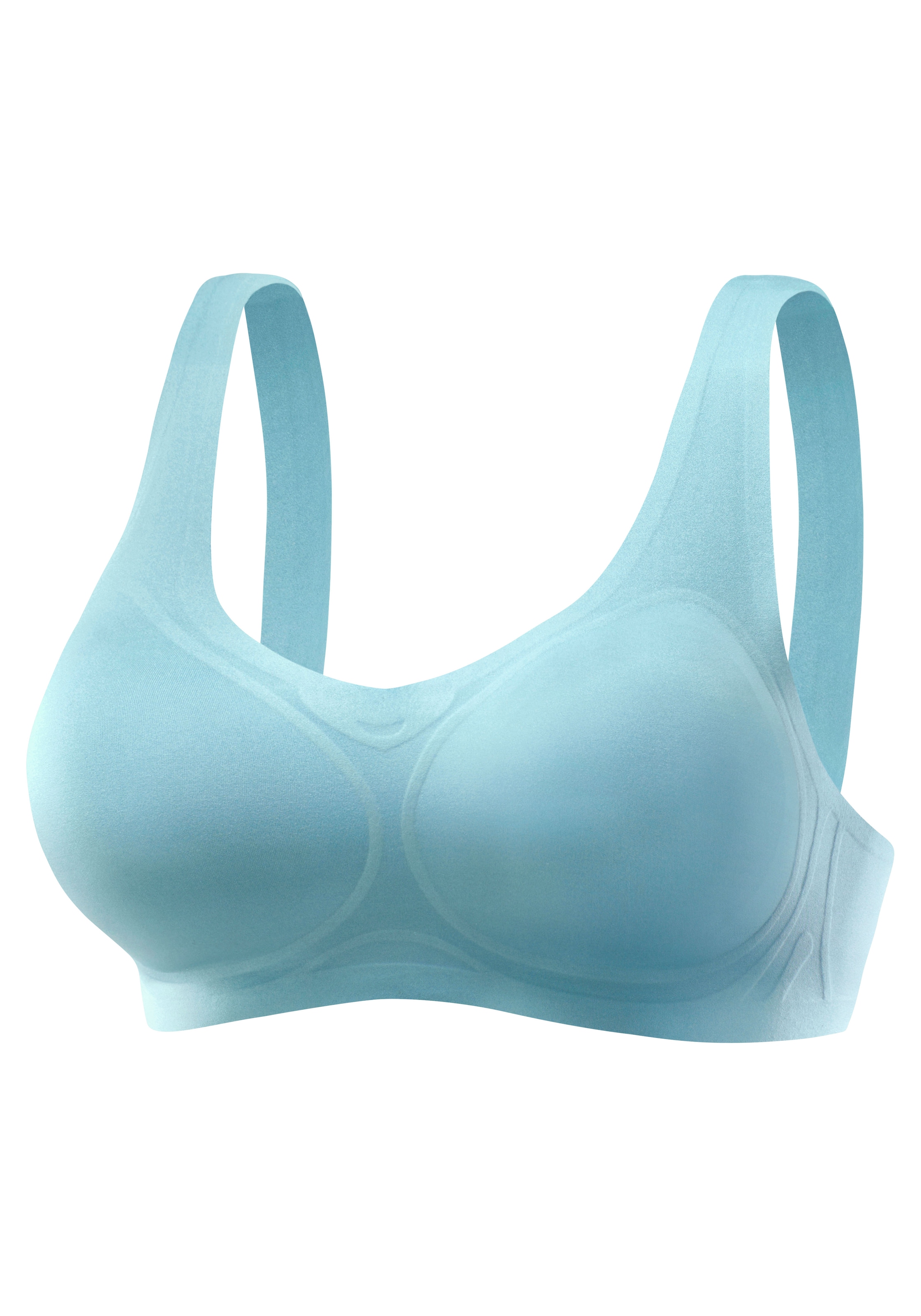 Nuance Bralette-BH Basic Dessous, seamless, ohne Bügel mit herausnehmbaren Kissen
