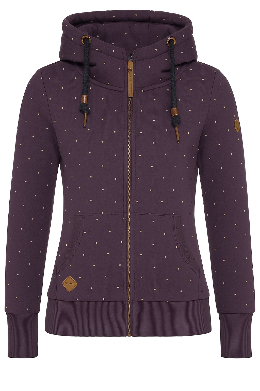 Ragwear Kapuzensweatjacke "NESKA DOTS MULTICOLOR ZIP O" Longsleeve Jacke im günstig online kaufen