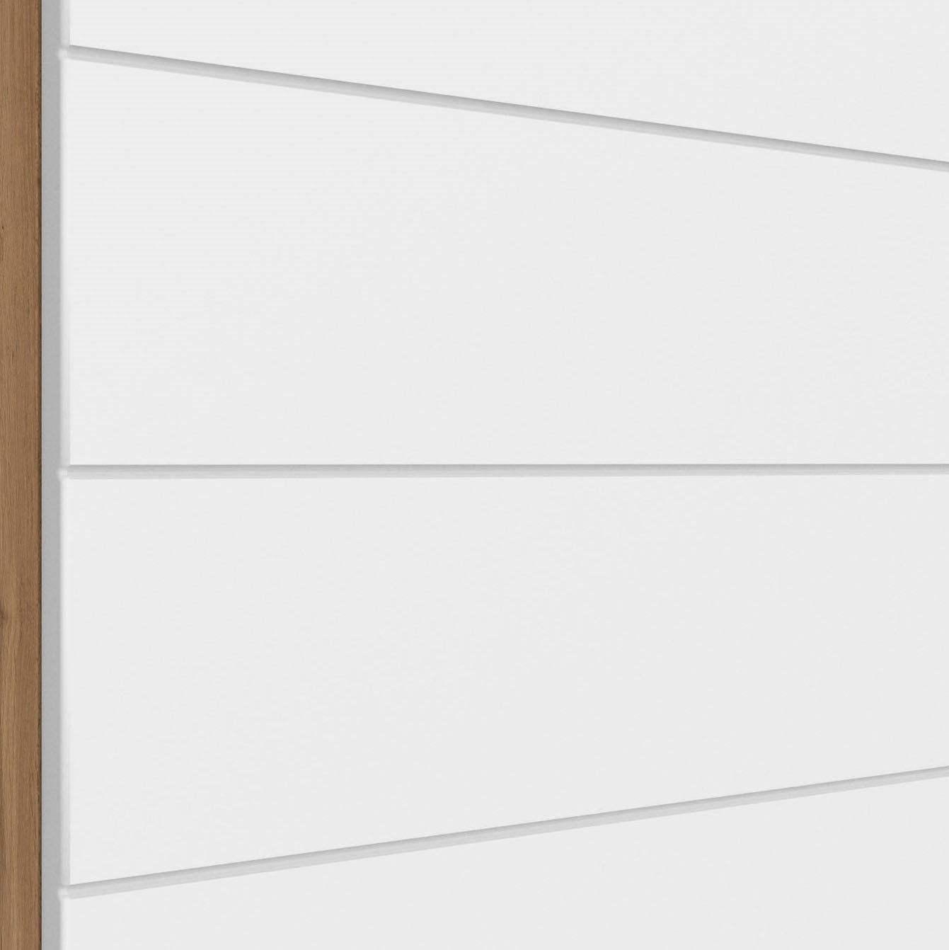 KOCHSTATION Hängeschrank »KS-Luhe«, 60 cm breit, hochwertige MDF-Fronten mit waagerechter Lisene