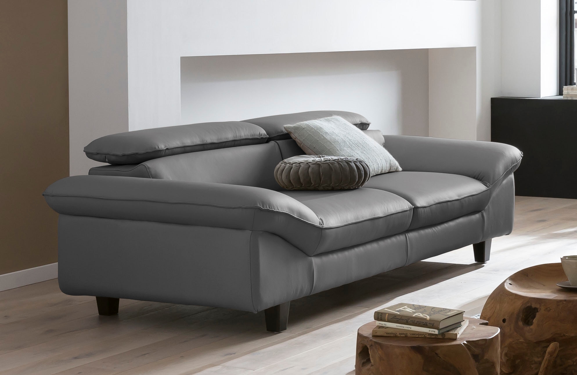 Home affaire 2-Sitzer »Pilot«, Big-Sofa mit Kopfteilverstellung