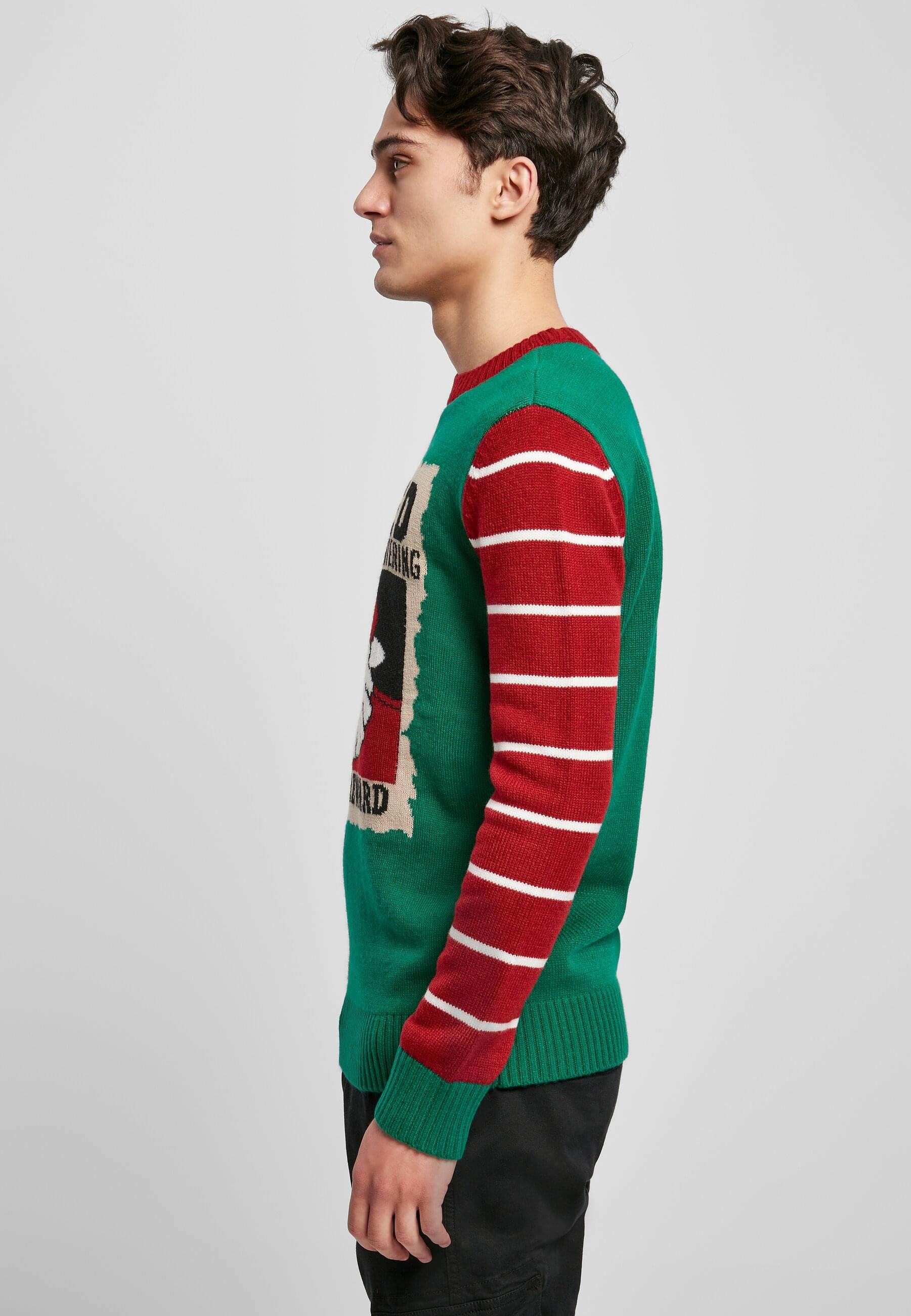 URBAN CLASSICS Rundhalspullover »Urban Classics Herren Wanted Christmas Sweater«, (1 tlg.)