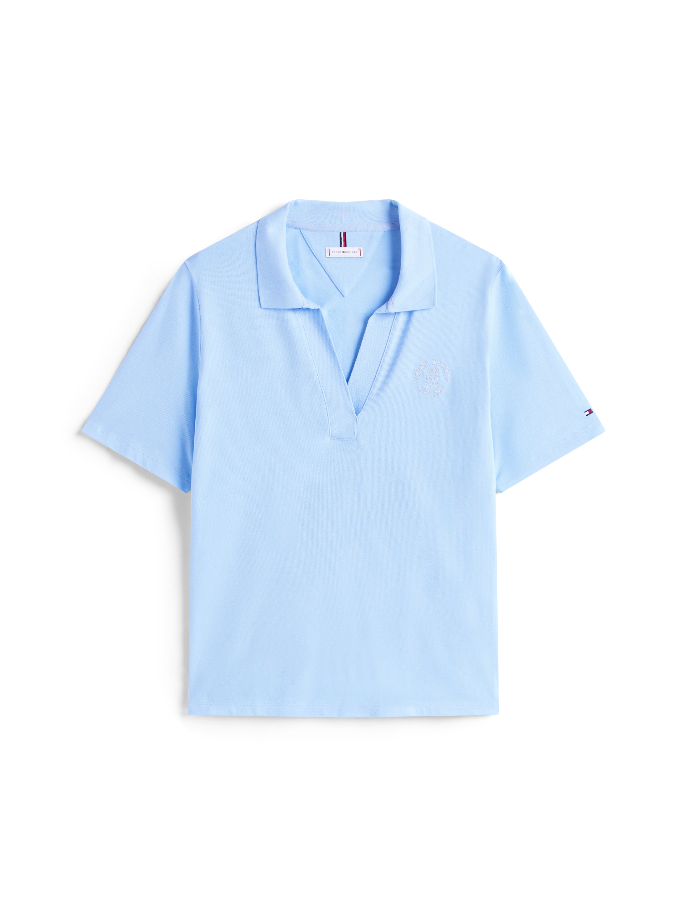 Tommy Hilfiger Curve Poloshirt »CRV STAMP LOGO REG SS POLO«