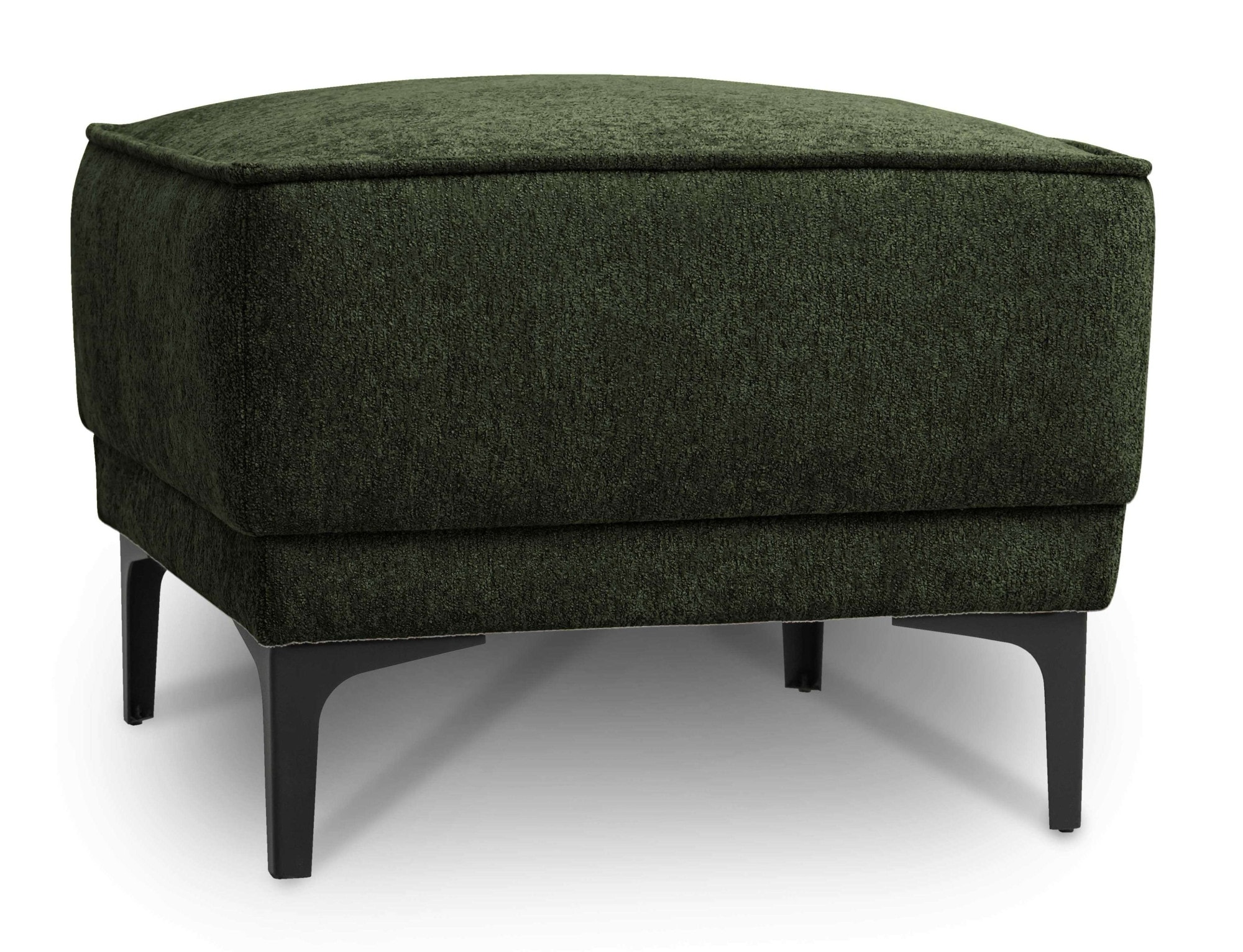 Places of Style Polsterhocker »Oland«, passend zur Serie OLAND, Skandi-Design, Metallfüße