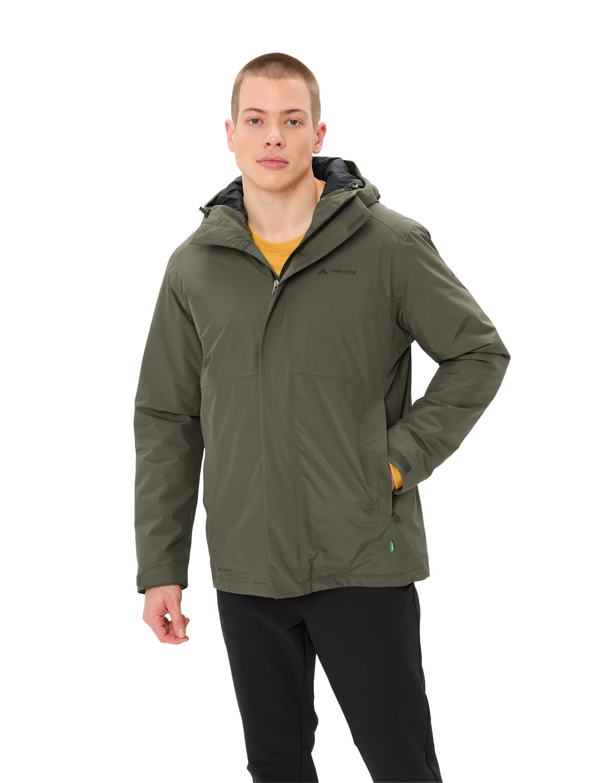 Thumbnail - VAUDE Funktionsjacke "MENS ROSEMOOR PADDED JACKET II" 1 Stk. tlg. mit Kapuze