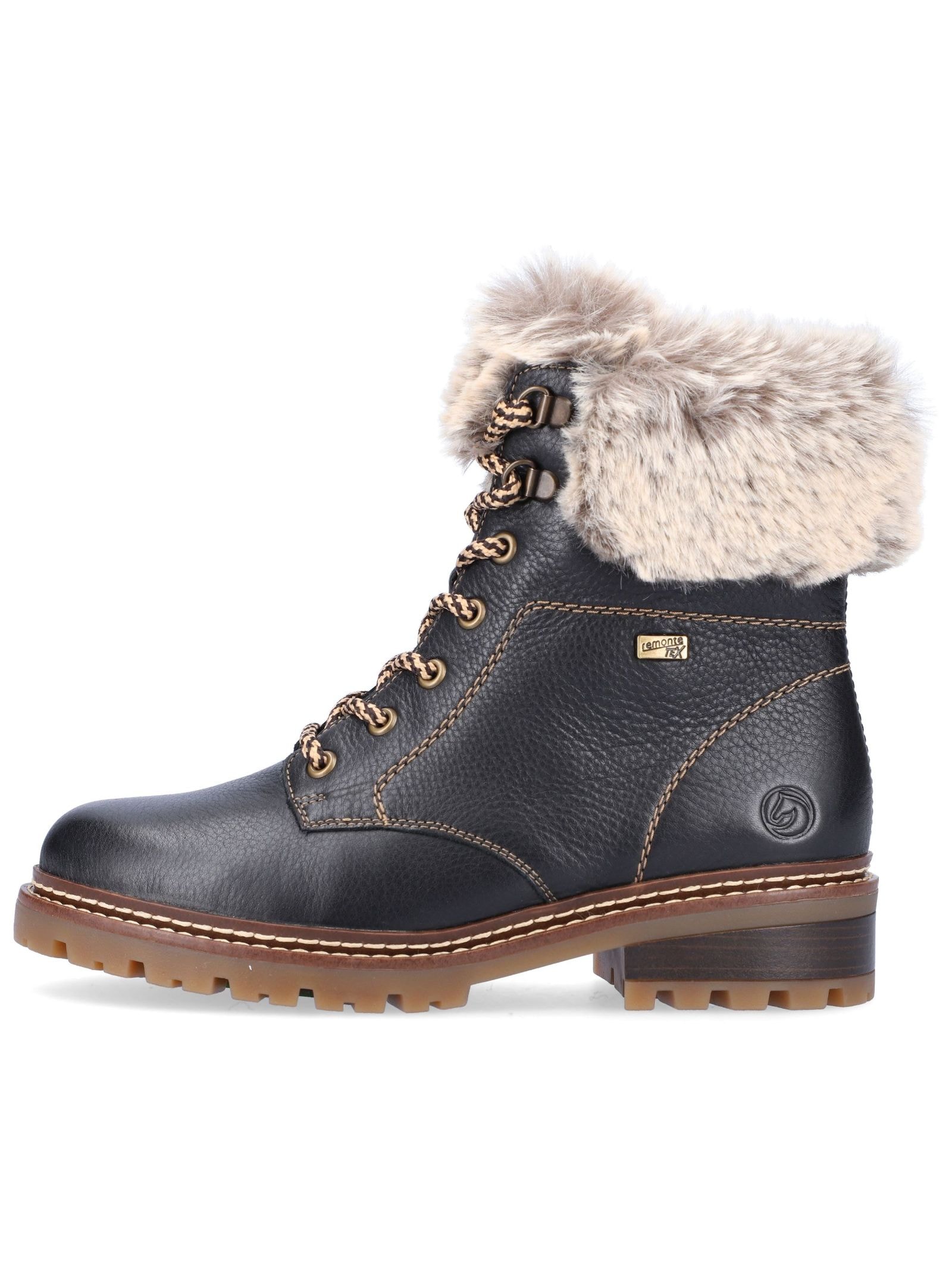 Remonte Schnürstiefelette »Remonte Stiefelette Glattleder«