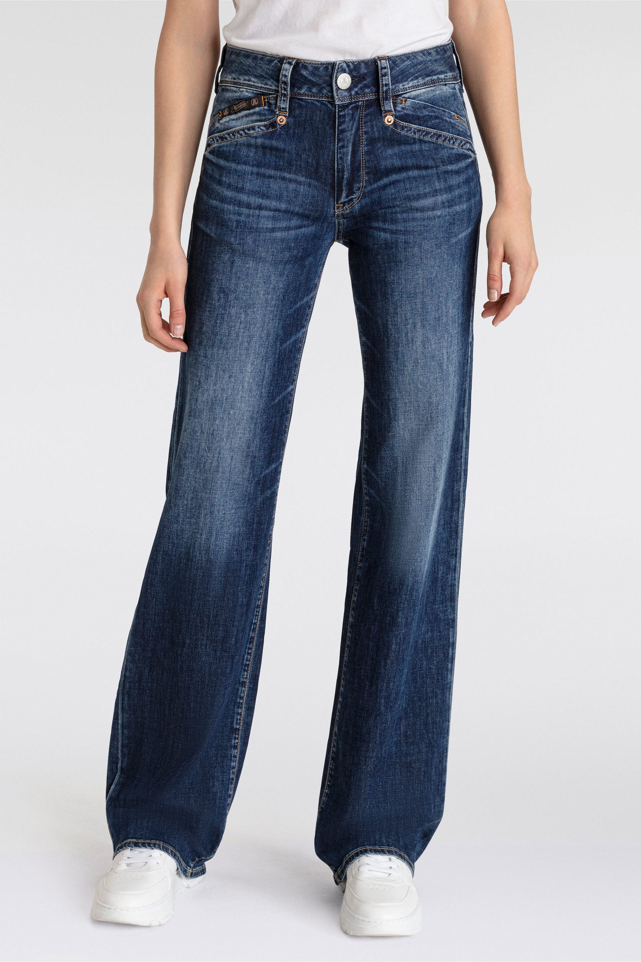 Herrlicher Bootcut-Jeans "Prime New Denim Light", mit Stretch günstig online kaufen