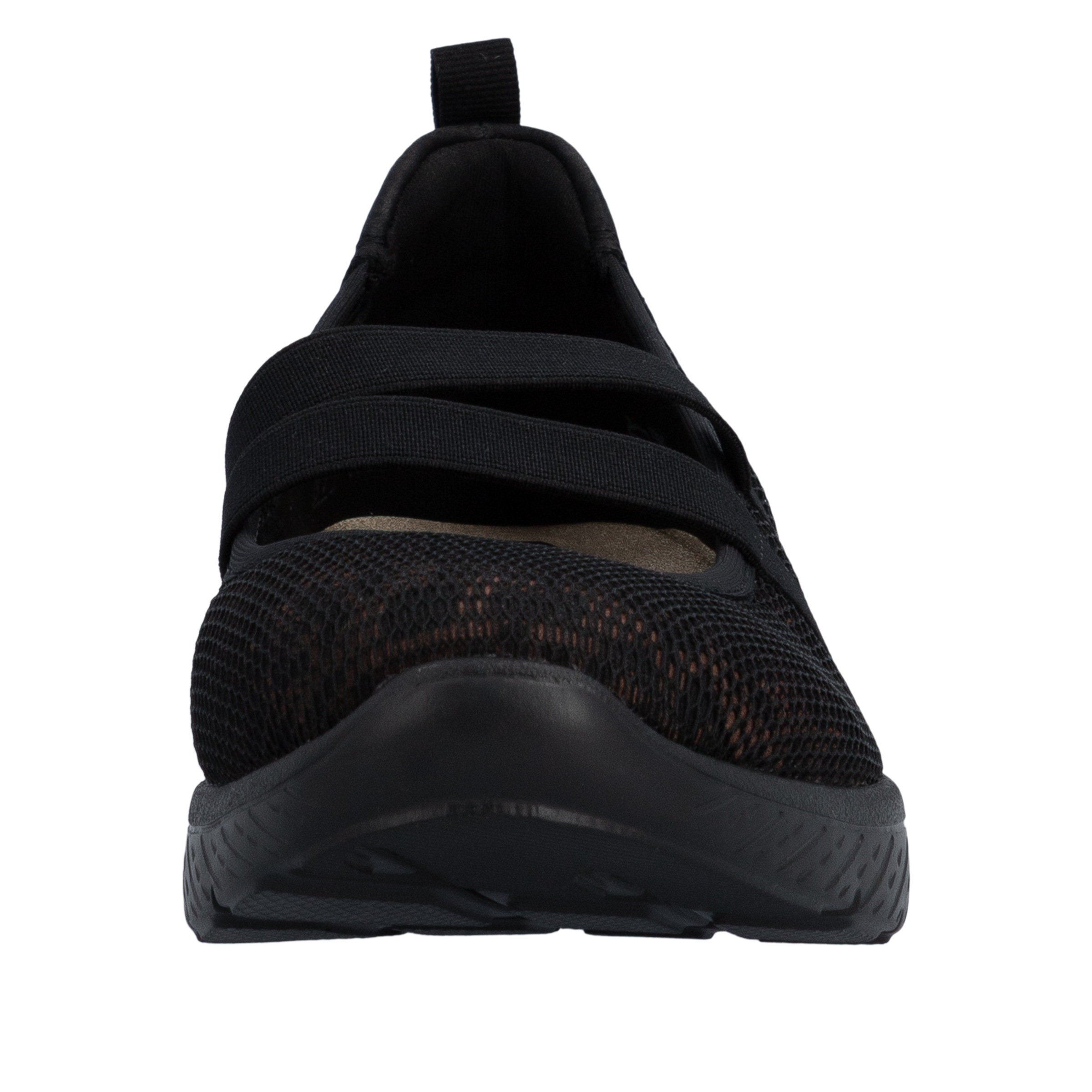 Ballerina RIEKER, Damen, Gr. 39, schwarz, Textil, Schuhe Ballerina, Slipper, Schlupfschuh mit Stretchbänder 3