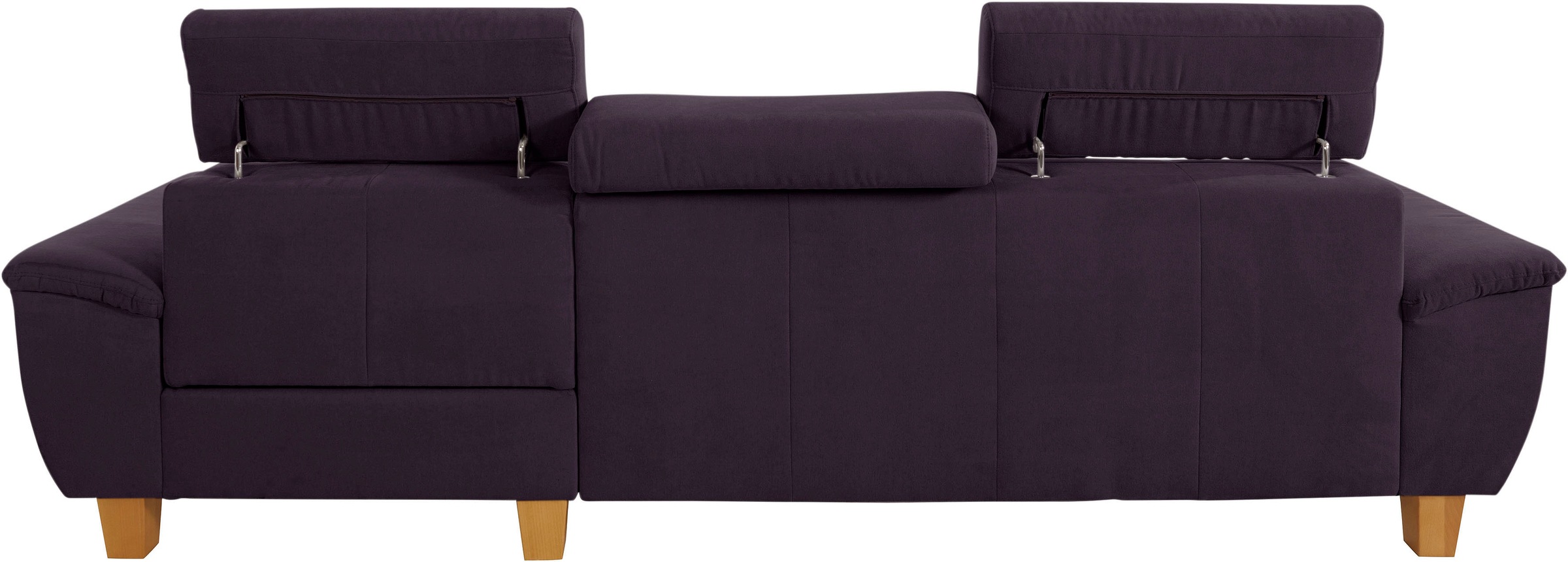 exxpo - sofa fashion Ecksofa »Enya, aufwendige Detailverarbeitung, hoher Sitzkomfort, bequem, L-Form«, inkl. Kopfteilverstellung, wahlweise mit Bettfunktion und Bettkasten