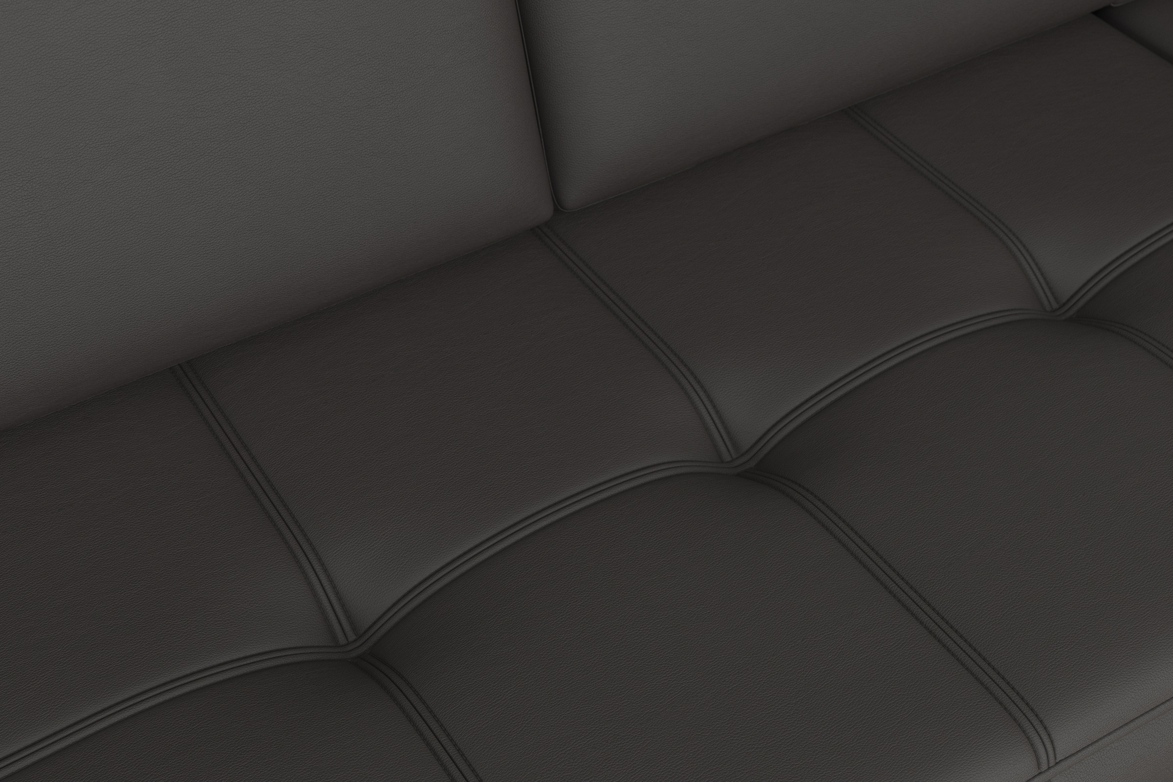 sit&more Ecksofa »Bendigo L-Form«, inklusive Sitztiefenverstellung, Bodenfreiheit 15 cm, in 2 Fußfarben