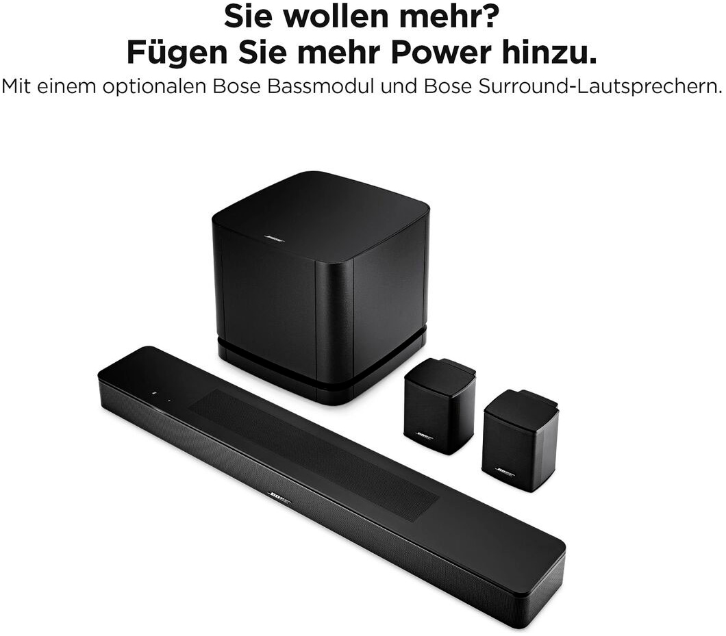 Bose Soundbar »Set: Smart Soundbar+Bass 500+Rear Speaker«