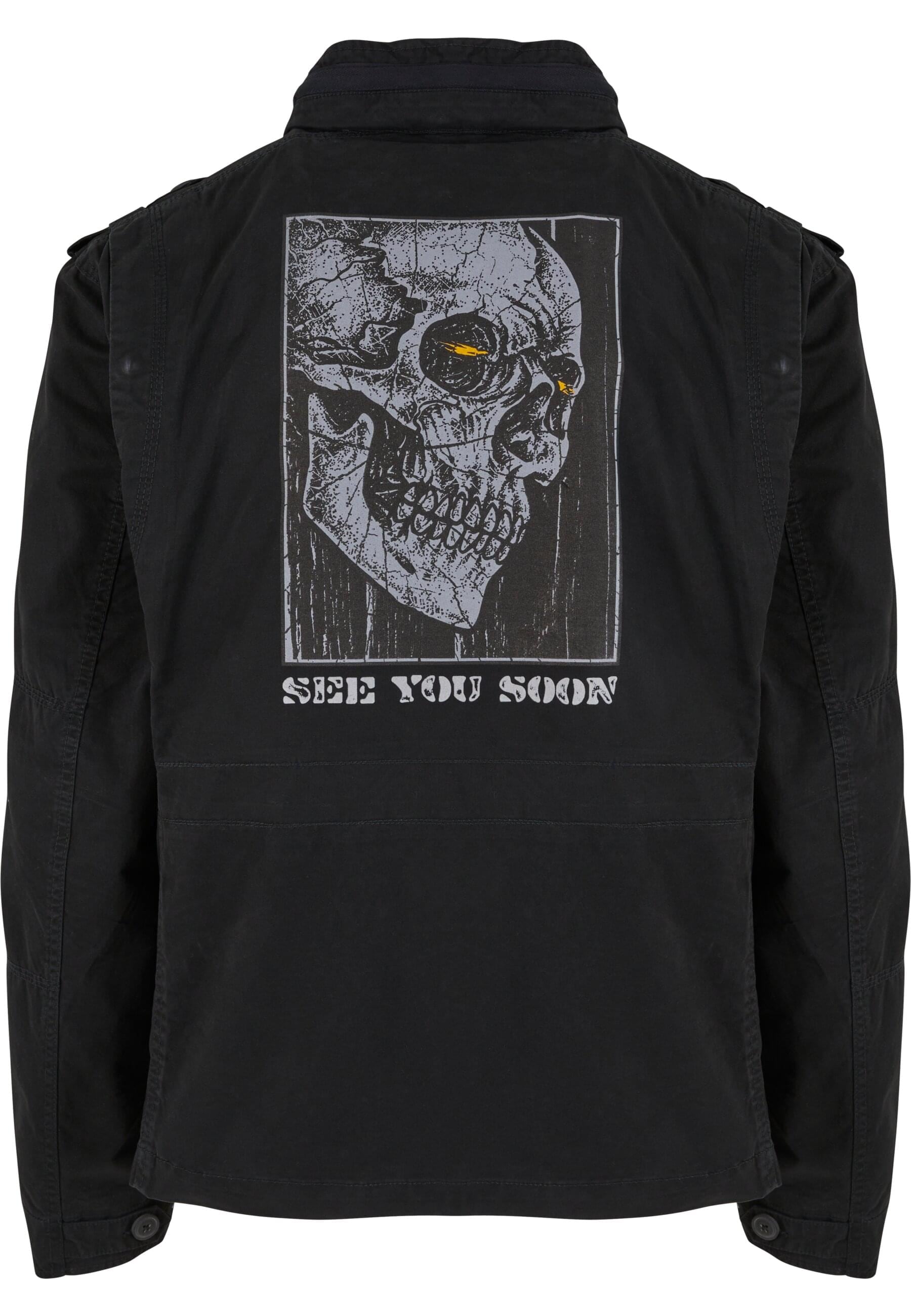 MisterTee Allwetterjacke »MisterTee See You Soon Britannia Jacket« 1 Stk. tlg. ohne Kapuze