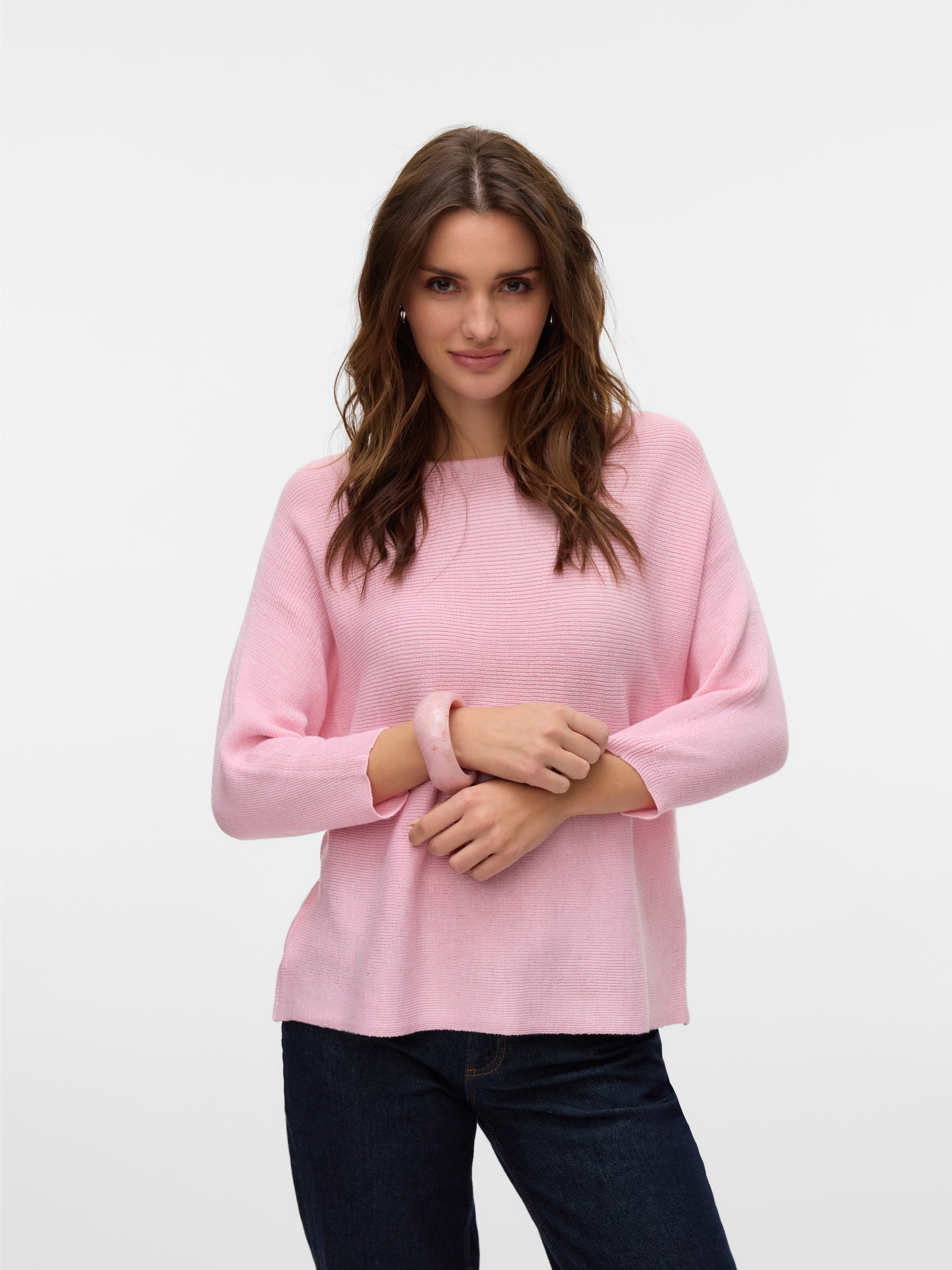 Vero Moda 3/4 Arm-Pullover "VMNORA 3/4 BOATNECK BLOUSE NOOS" günstig online kaufen