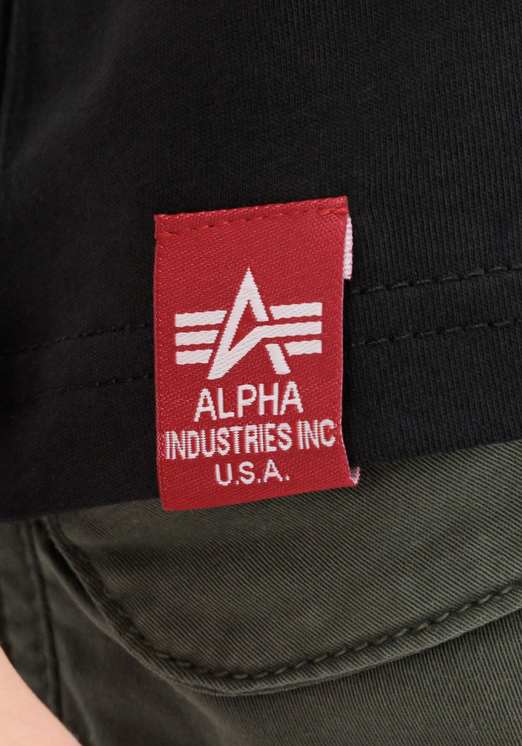 Alpha Industries T-Shirt T« Logo für Industries »Alpha Men & - | Foam T-Shirts Polos Half ▷ BAUR