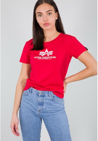 T-Shirt »ALPHA INDUSTRIES Women - T-Shirts New Basic T Wmn«