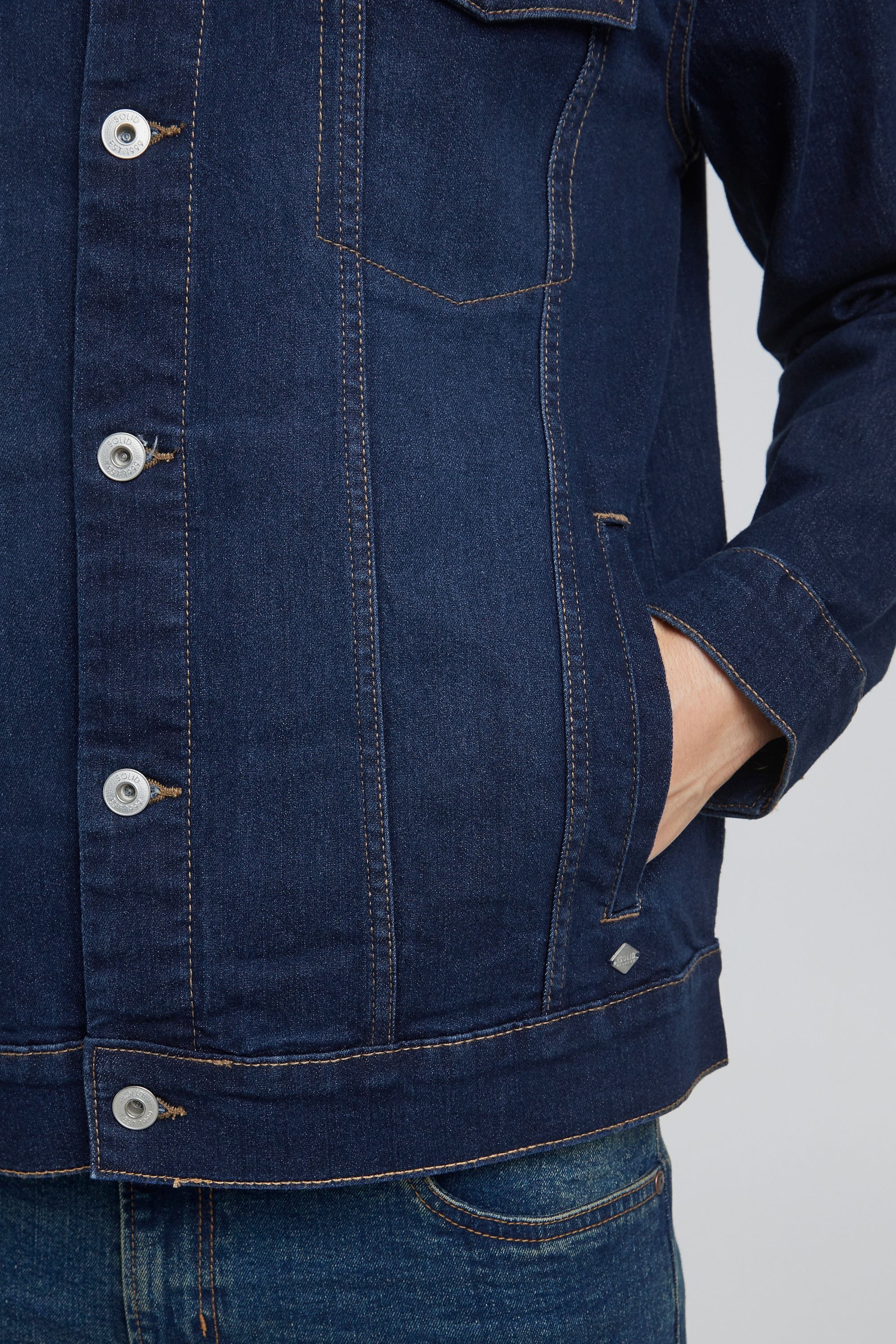 !Solid Jeansjacke »Jeansjacke SDHuxley«, ohne Kapuze