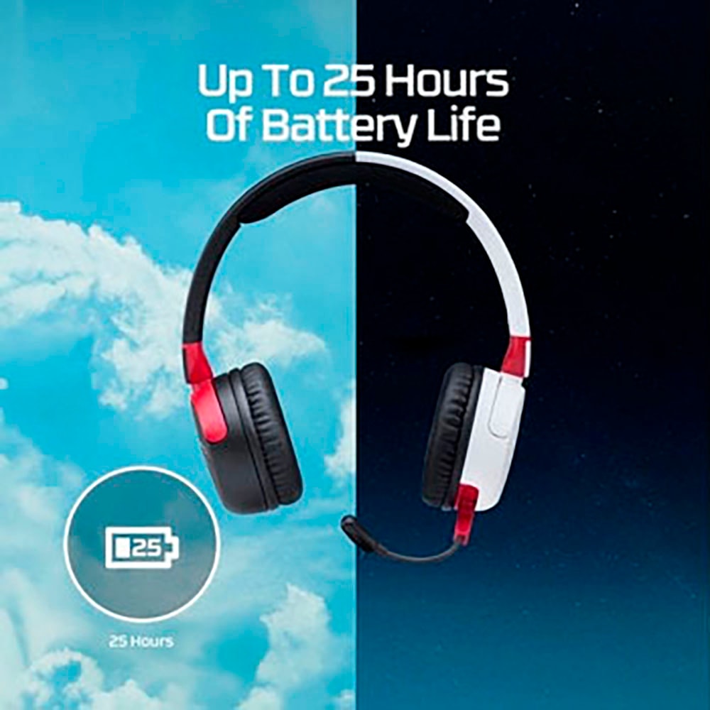 HyperX Gaming-Headset »Cloud Mini für Kids Wireless« A2DP Bluetooth | AVRCP Bluetooth | Bluetooth | HFP | HSP Stummschaltung