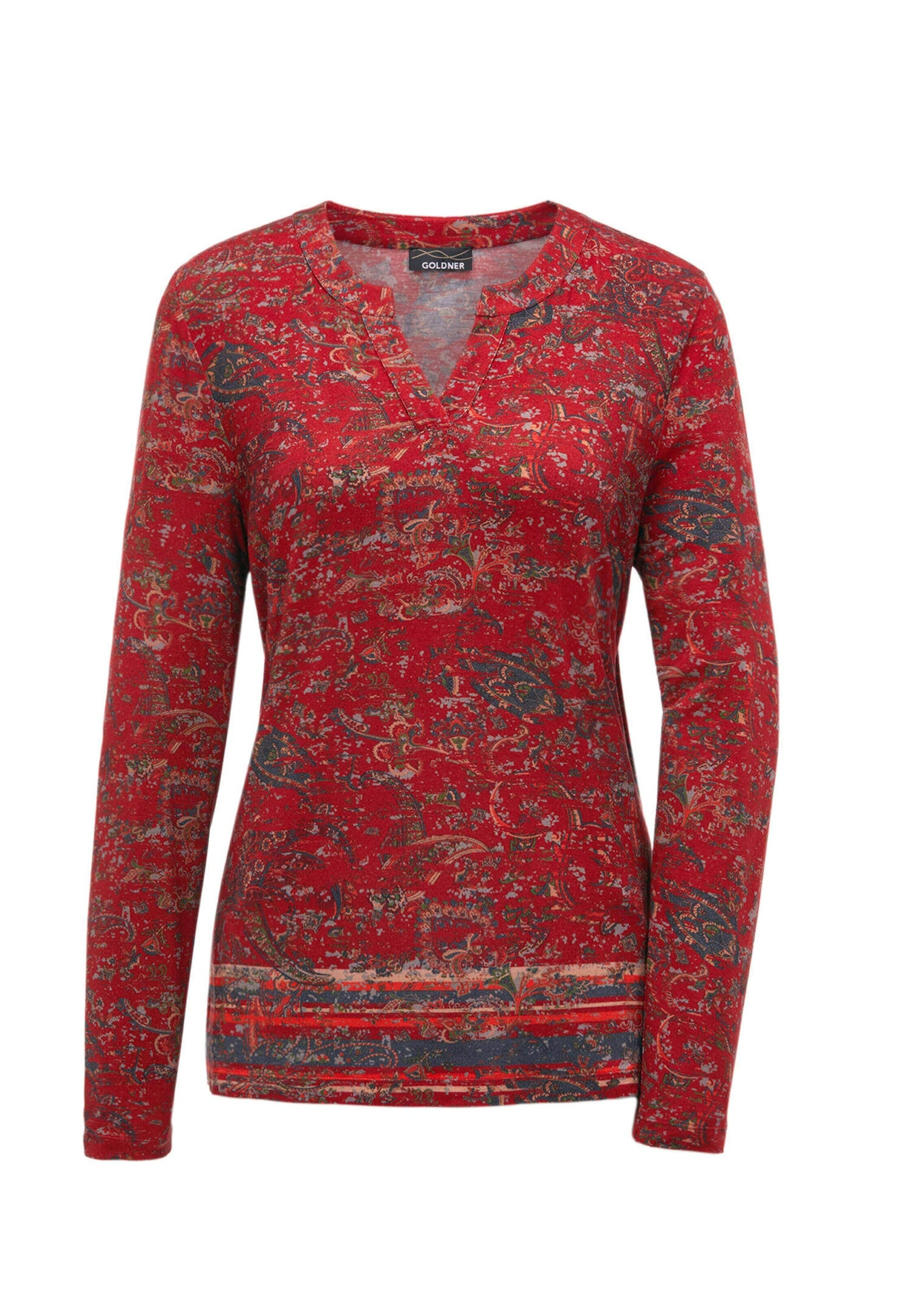 GOLDNER Print-Shirt "Elegantes Blusenshirt, Paisley-Design" keine/nicht rel günstig online kaufen