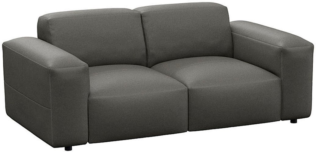 FLEXLUX 2-Sitzer »Lucera Sofa, super bequem durch hochwertigen Sitzaufbau mit Kaltschaum«, Designsofa, modern & anschmiegsam