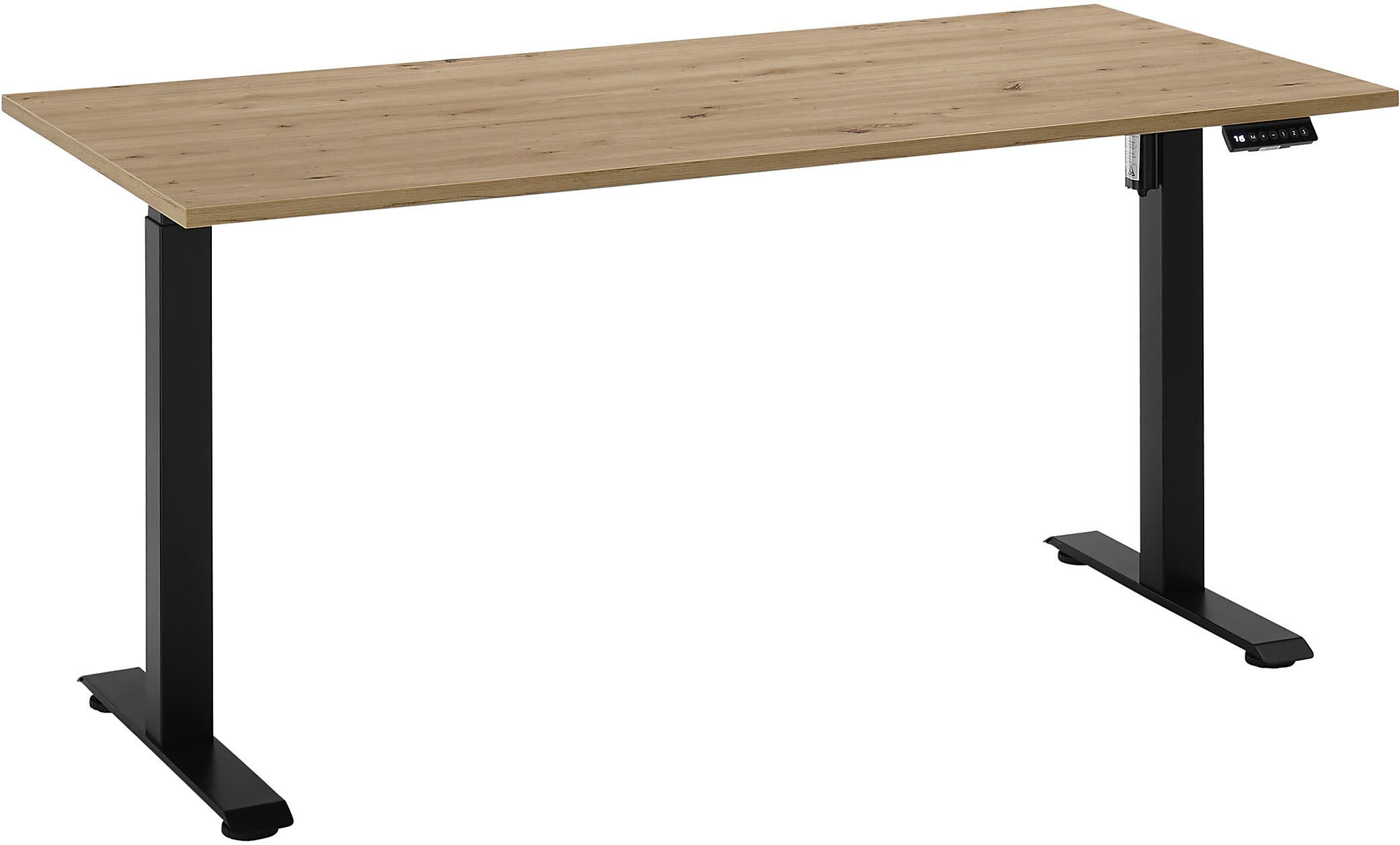 BEGA OFFICE Schreibtisch 2 Stk. tlg. Breite 137 cm, stufenlos höhenverstell günstig online kaufen
