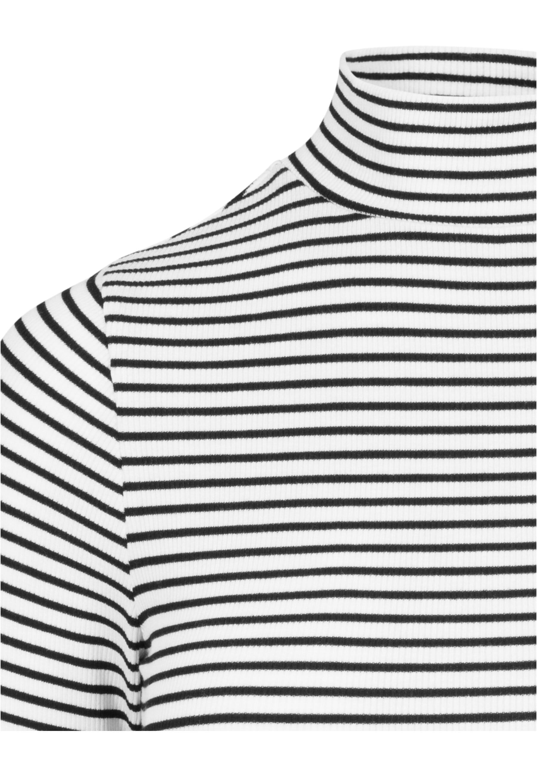 URBAN CLASSICS Shirtkleid »Urban Classics Damen Ladies Striped Turtleneck Dress«, (1 tlg.)