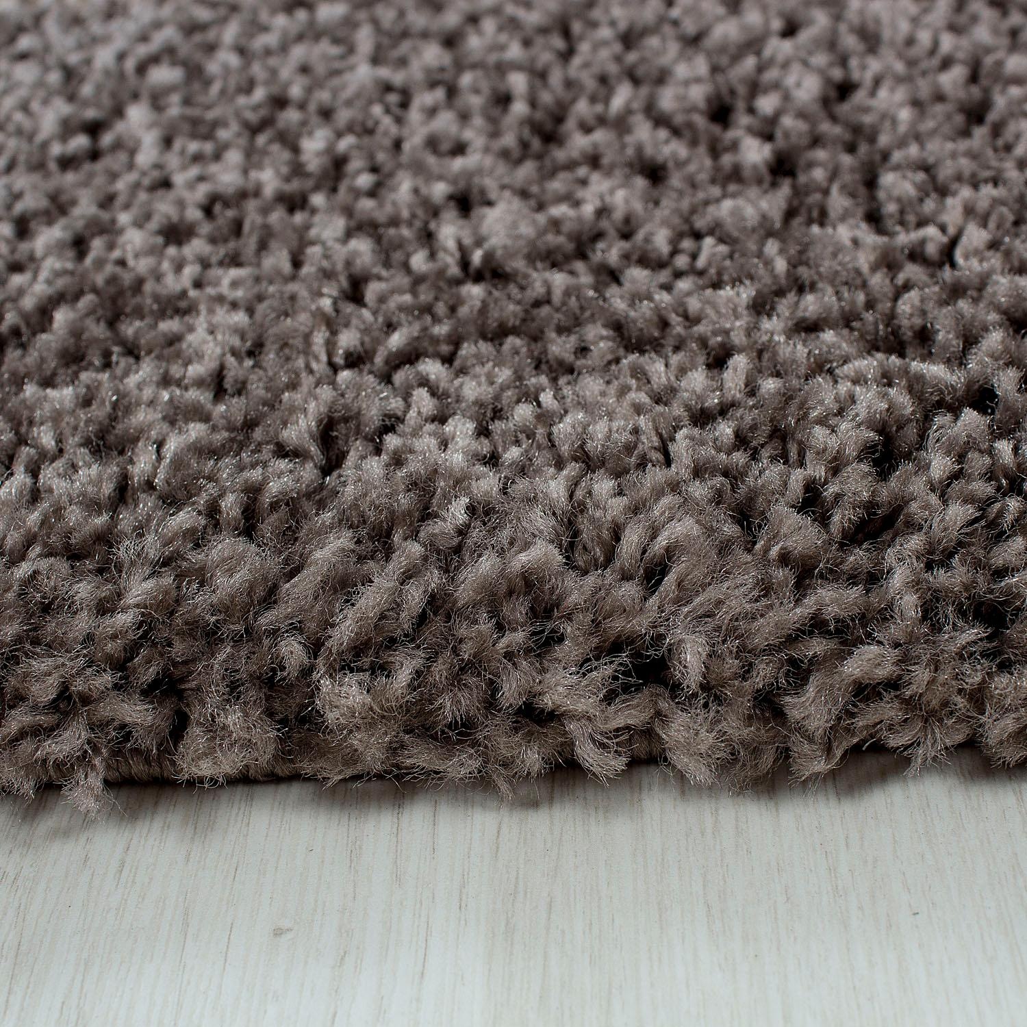 Ayyildiz Teppiche Hochflor-Teppich »Life Shaggy 1503«, rechteckig, 30 mm Höhe, als Läufer und in rund erhältlich, Shaggy, Langflor, Wohnzimmer