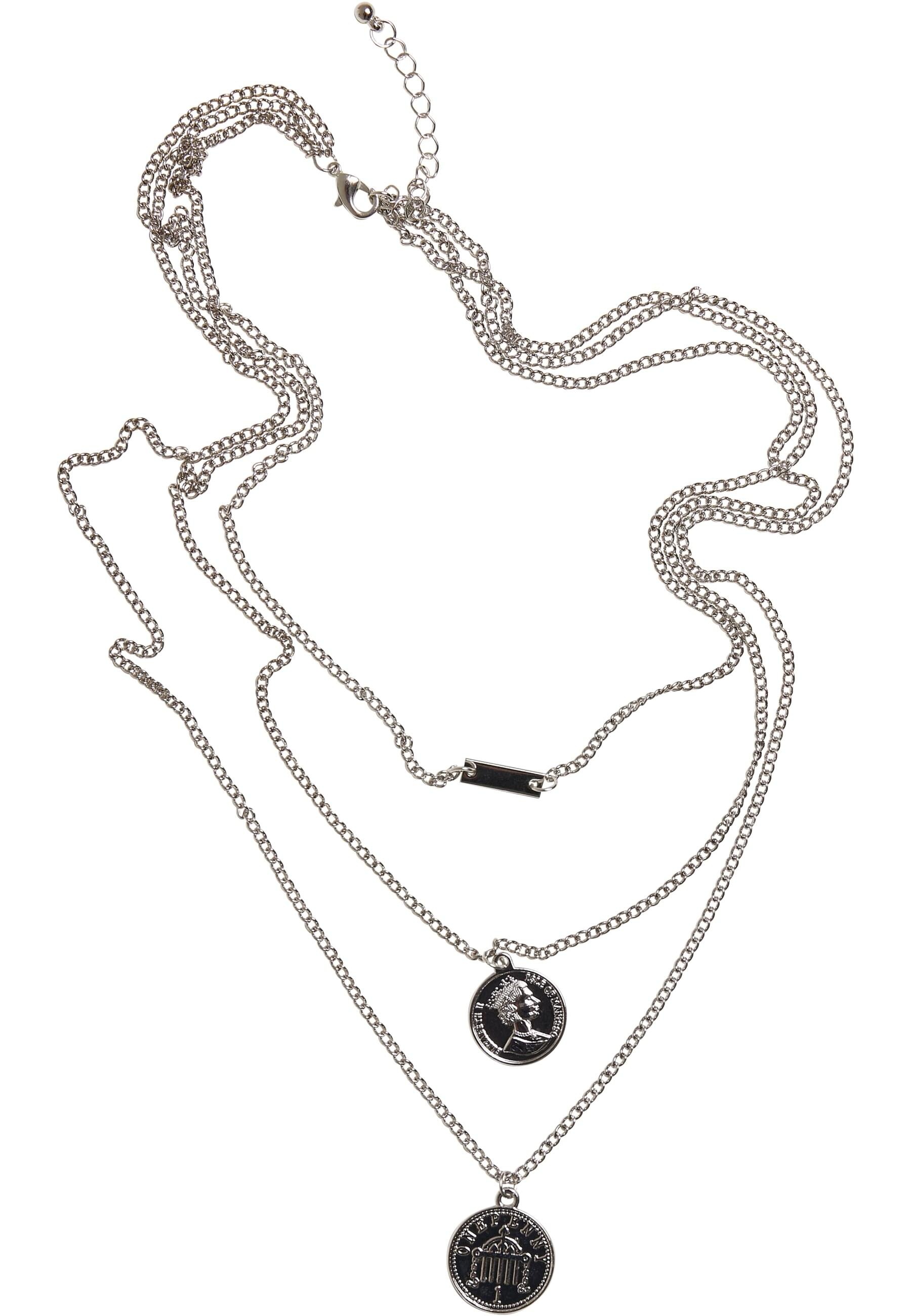 URBAN CLASSICS Edelstahlkette »Urban Classics Unisex Amanda Layering Necklace«