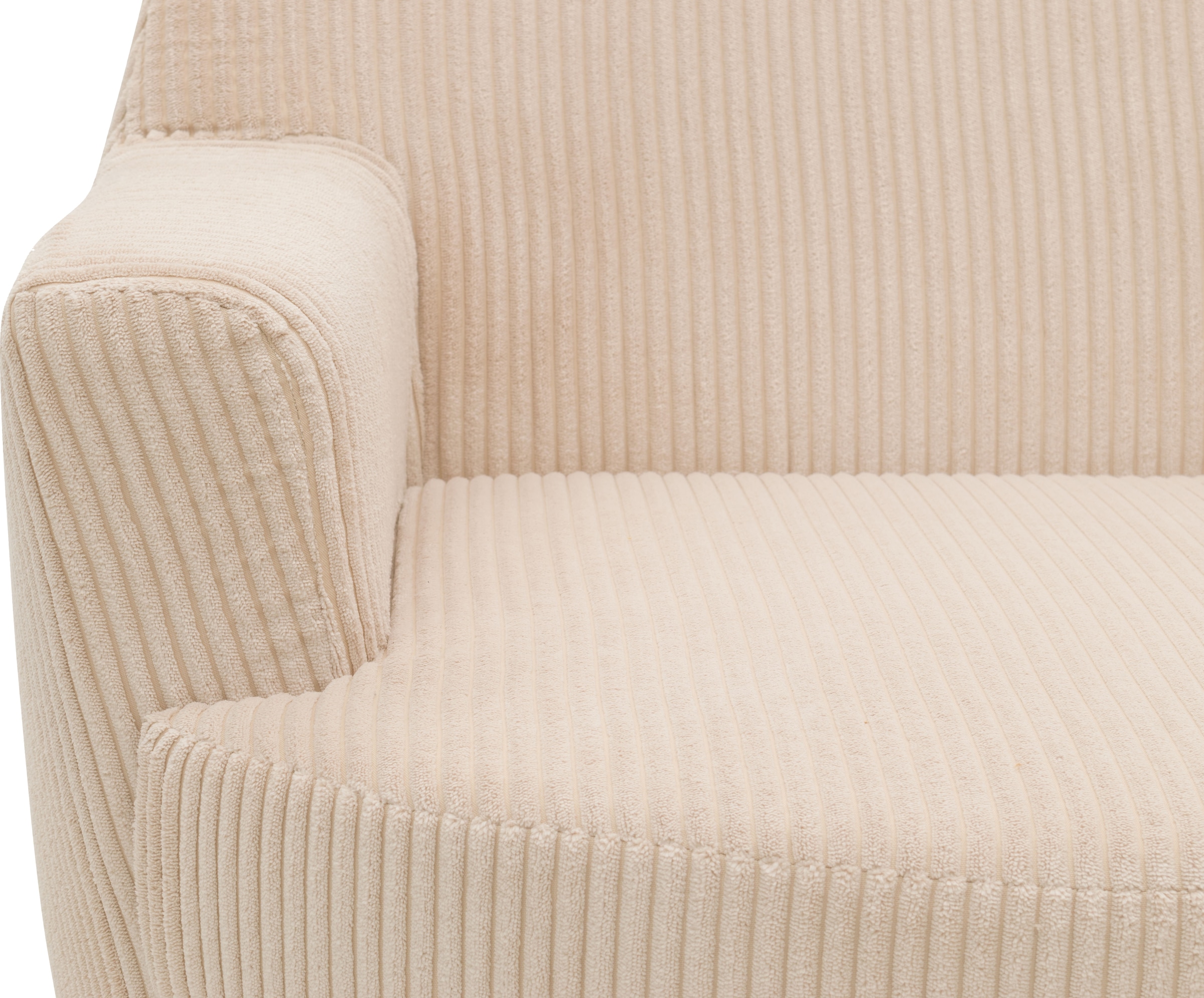 INOSIGN Drehsessel »HETTY, Drehsessel mit Wippfunktion, Lese-Sessel in Cord und Microfaser«, (1 St.), mit Federkern, auch im Set mit passendem Hocker