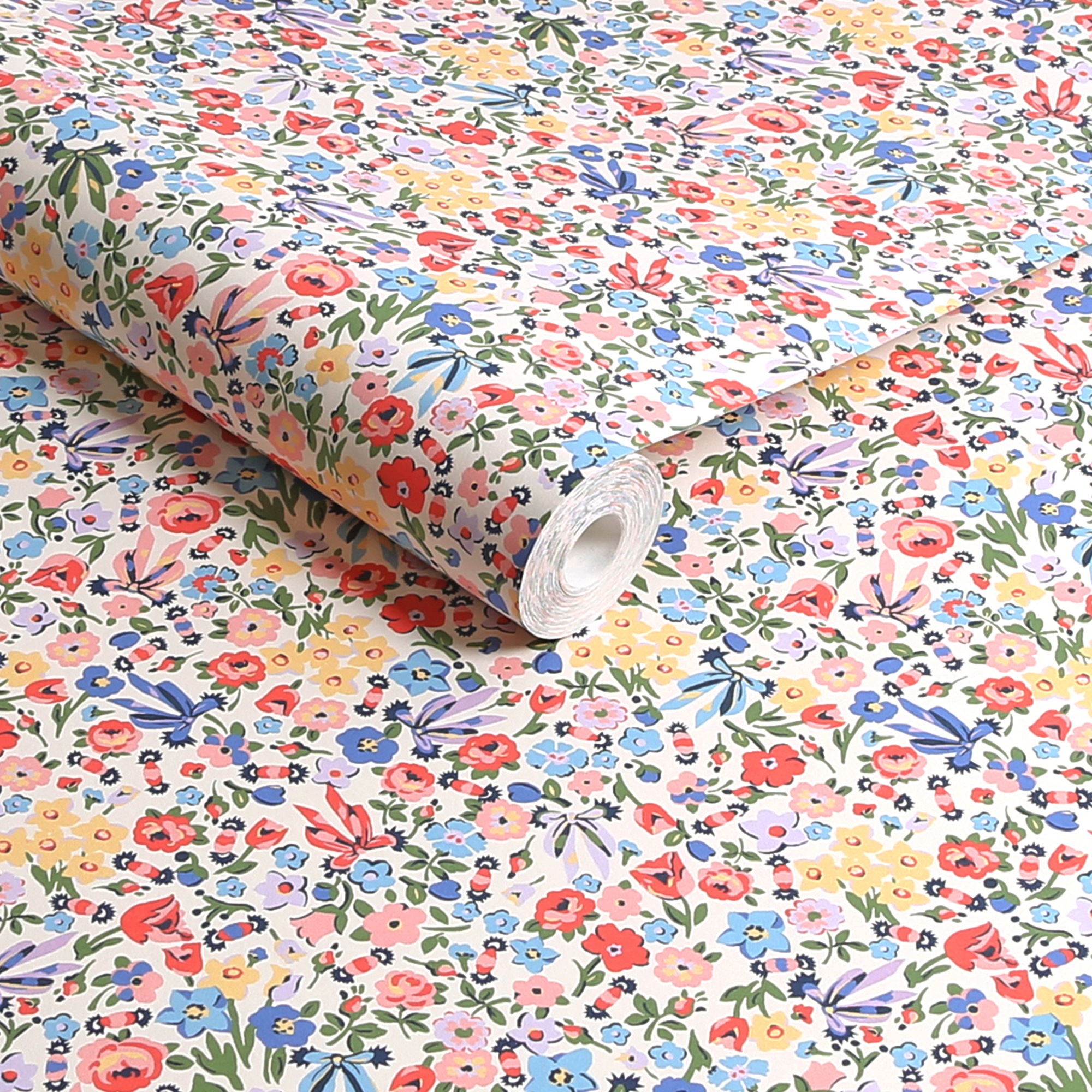 Cath Kidston Vliestapete »Harmony Ditsy Day« geblümt glatt 10mx52cm (ca. 5m2)
