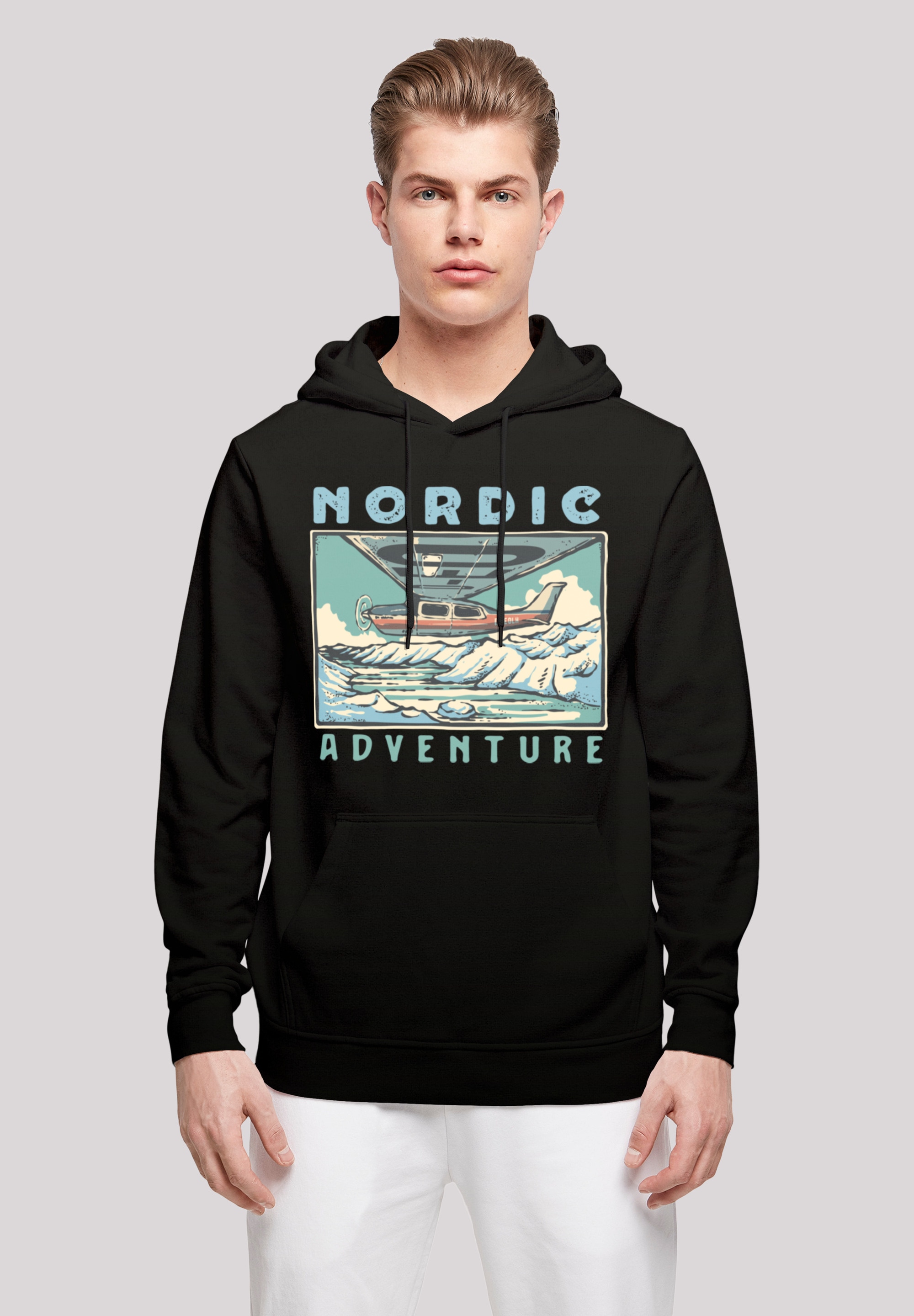 F4NT4STIC Kapuzenpullover "Nordic Adventures", Print günstig online kaufen