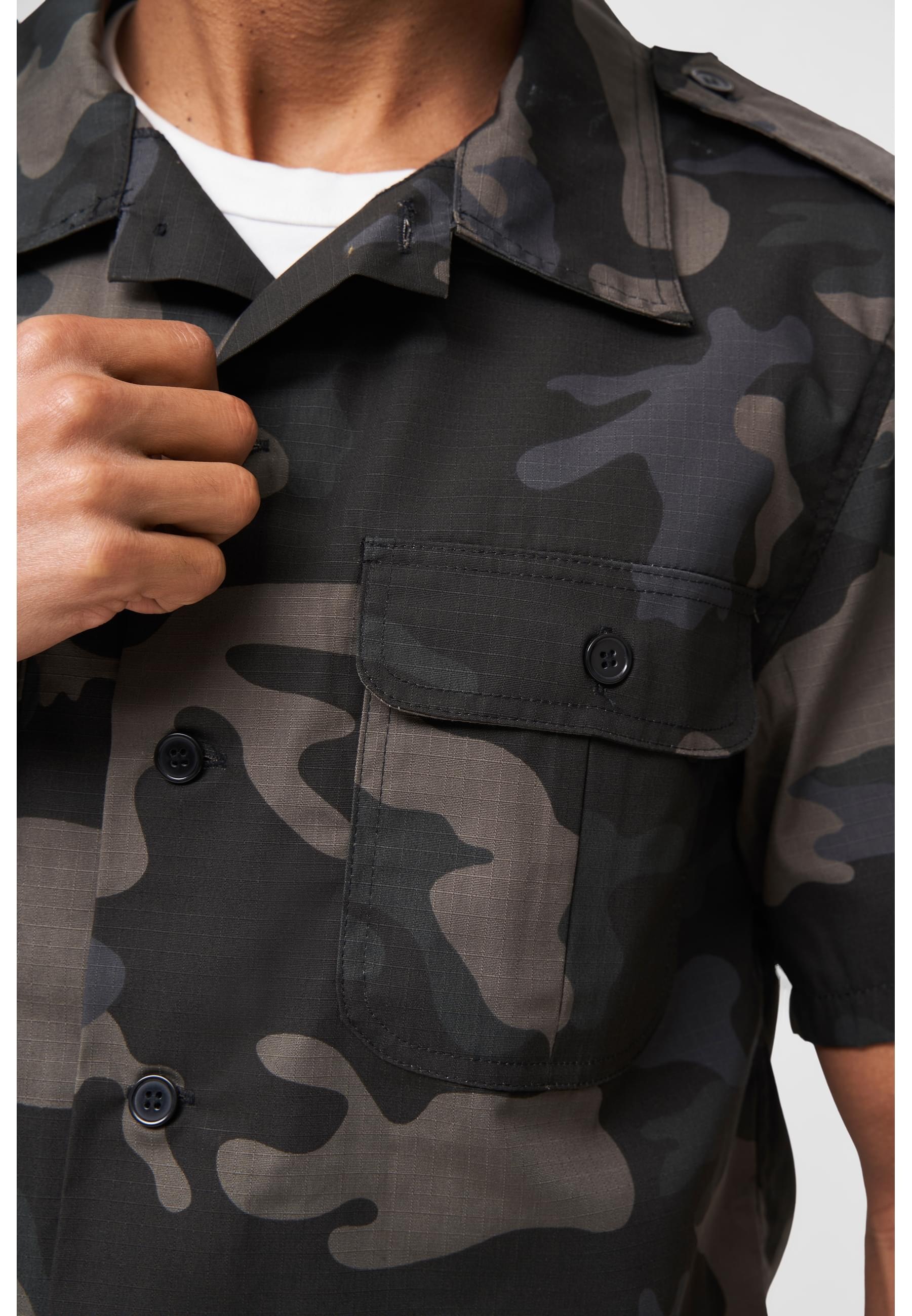 Brandit Langarmhemd »Brandit Herren US Shirt Ripstop shortsleeve«, (1 tlg.)