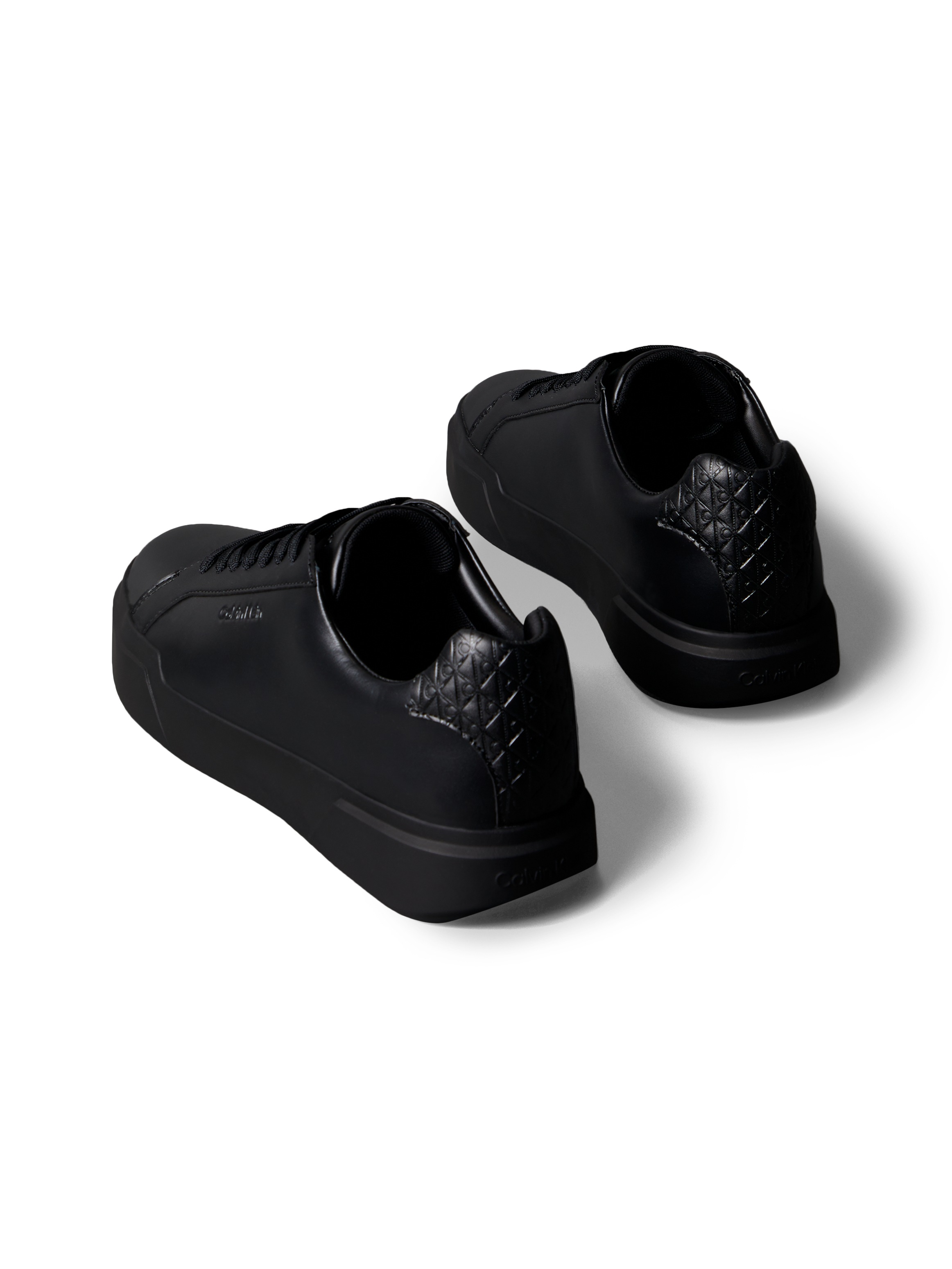 Calvin Klein Sneaker "CHUNKY CUPSOLE LACEUP LTH BT AOP" Halbschuh, Freizeit günstig online kaufen