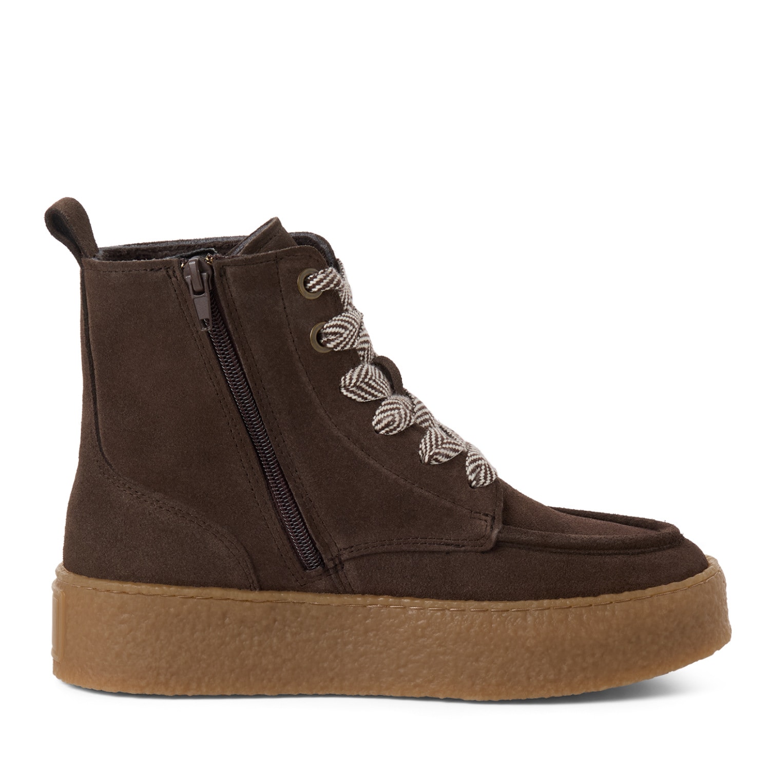 Tamaris Schnürboots  Herbstboots, Stiefelette mit modischer Mokassin-Naht