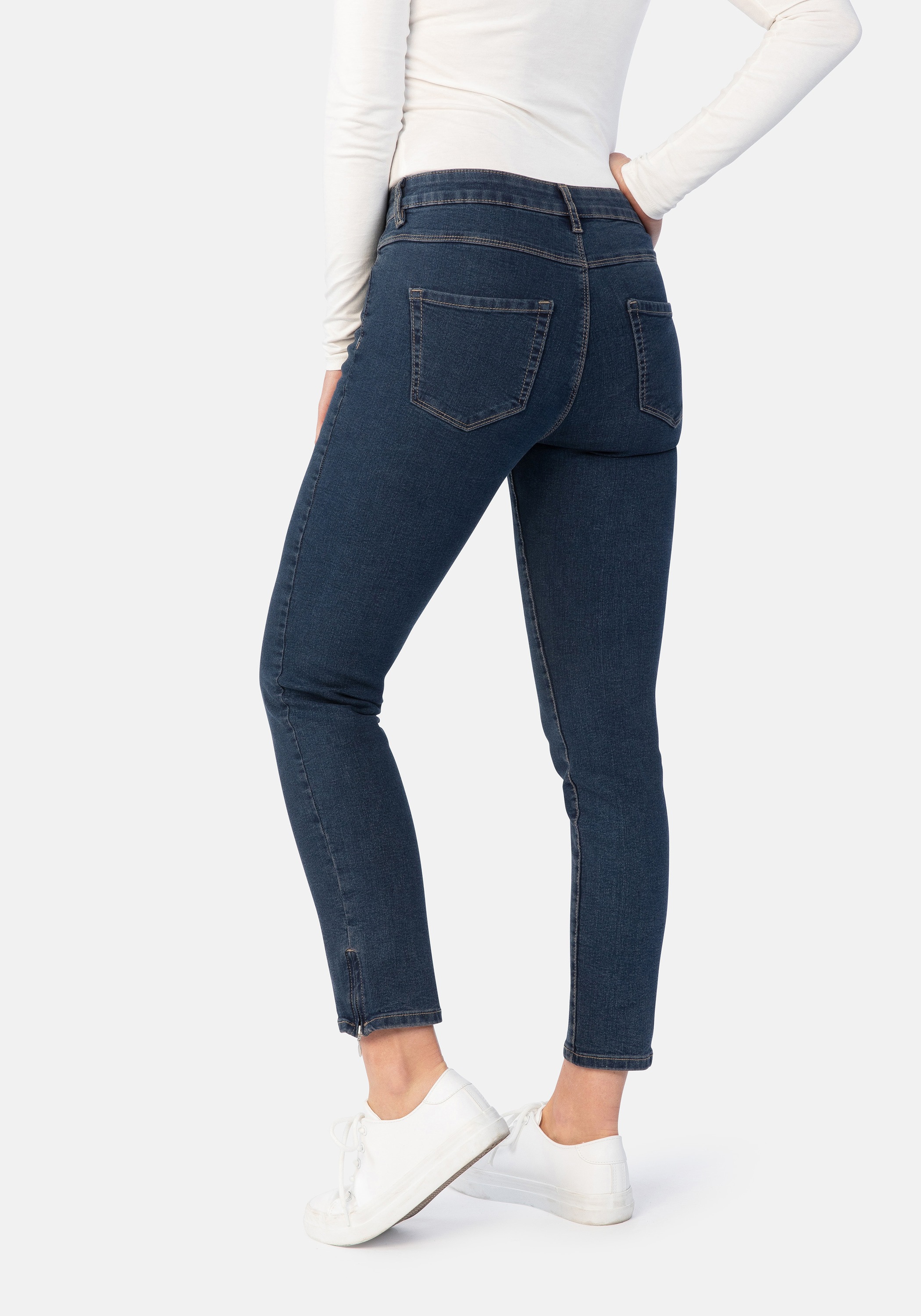 STOOKER WOMEN 5-Pocket-Jeans "Florenz Denim Slim Fit", Slim Fit Casual Clea günstig online kaufen