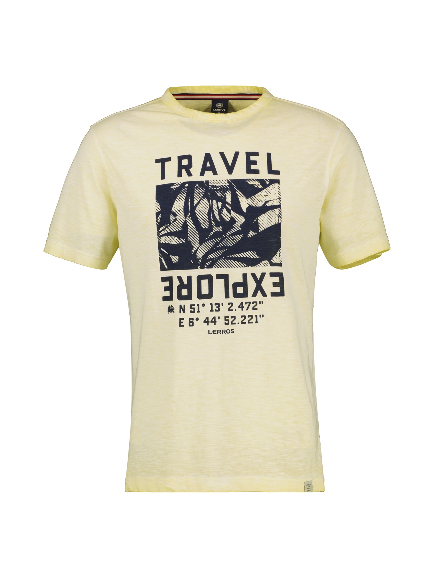 LERROS T-Shirt "Modisches Herren T-Shirt mit Brustprint" günstig online kaufen