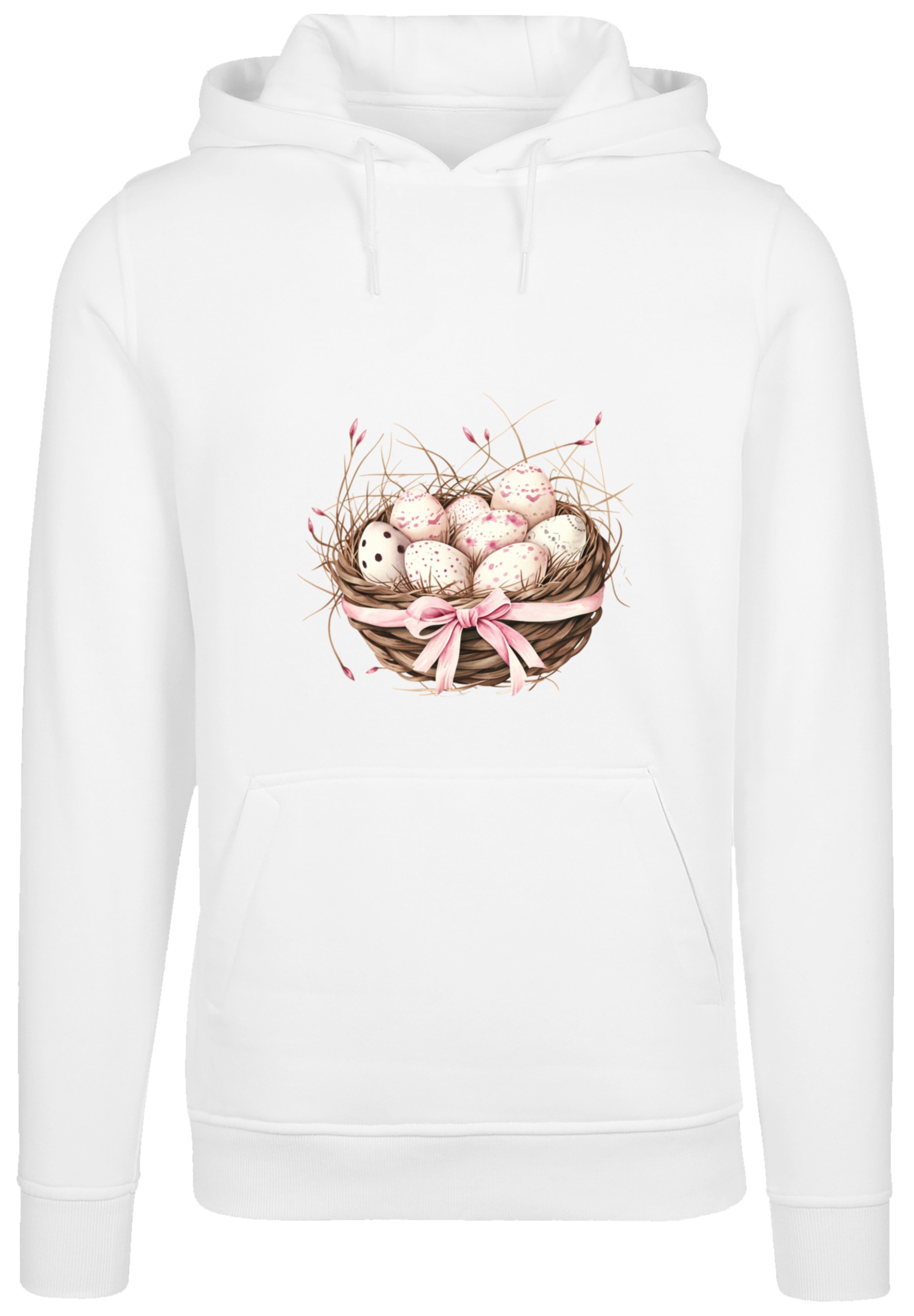 F4NT4STIC Kapuzenpullover »Osterei Nest Korb Dekor«, Premium Qualität