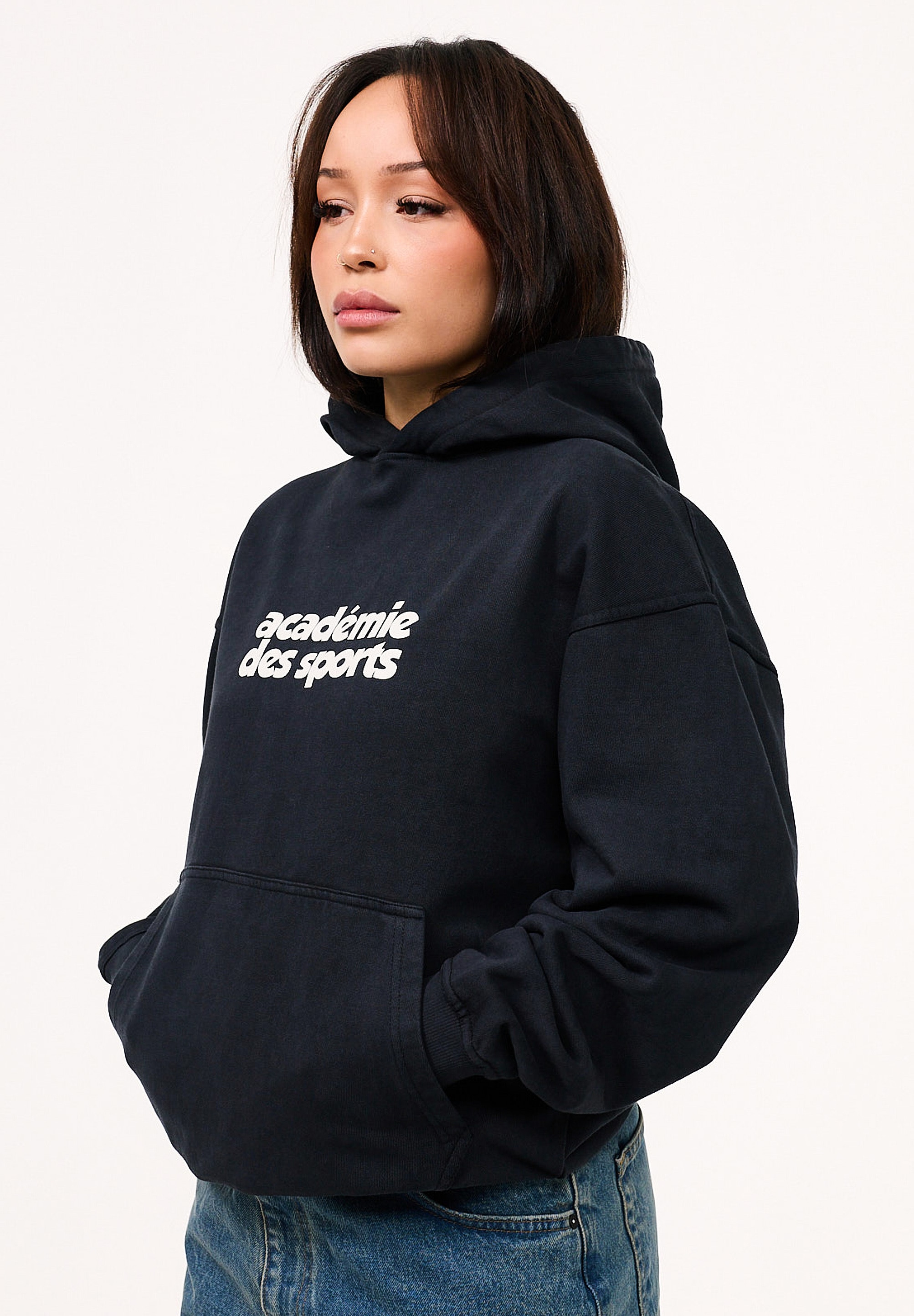 Daily Cotton Hoodie »Damen Heavy Oversize Hoodie Kapuzenpullover Sweatshirt Raglan Sweater«, Damen Heavy Oversize Hoodie Kapuzenpullover Sweatshirt Raglan Sweater
