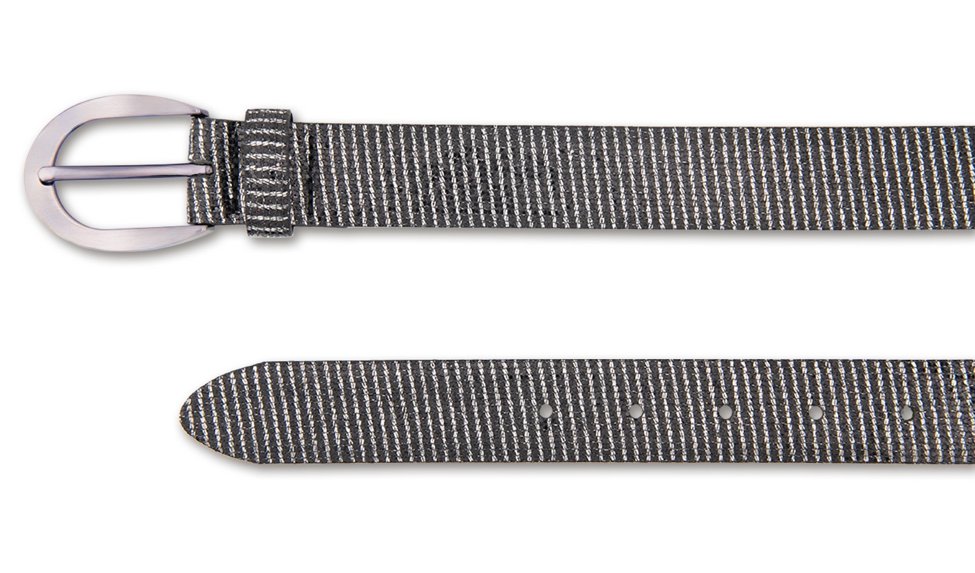 BERND GÖTZ Ledergürtel »Ledergürtel Rindleder mit Glitter und Glanzschließe«