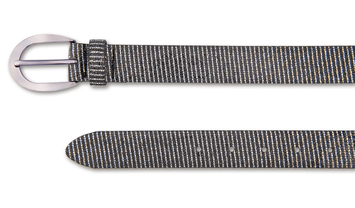 BERND GÖTZ Ledergürtel "Ledergürtel Rindleder mit Glitter und Glanzschließe günstig online kaufen