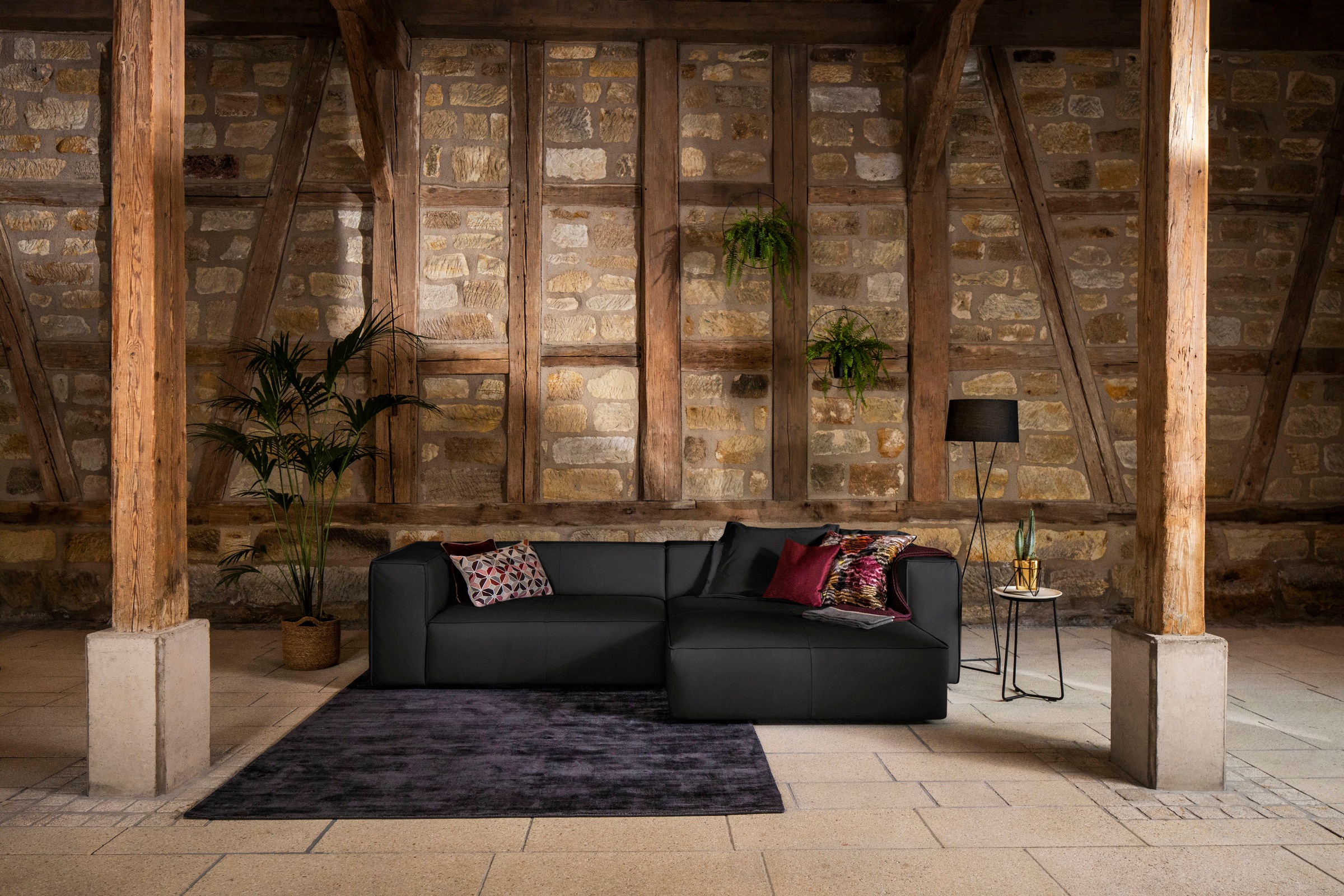 W.SCHILLIG Ecksofa "around-the-block, modern und elegant, bequem, L-Form", günstig online kaufen