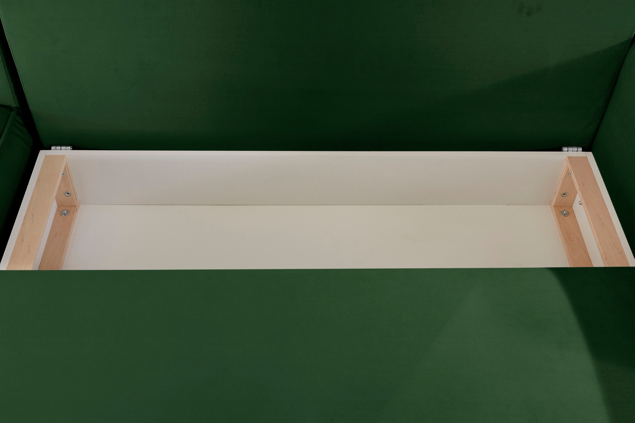 INOSIGN Ecksofa »Marva L-Form«, incl. Bettfunktion und Bettkasten, Federkern