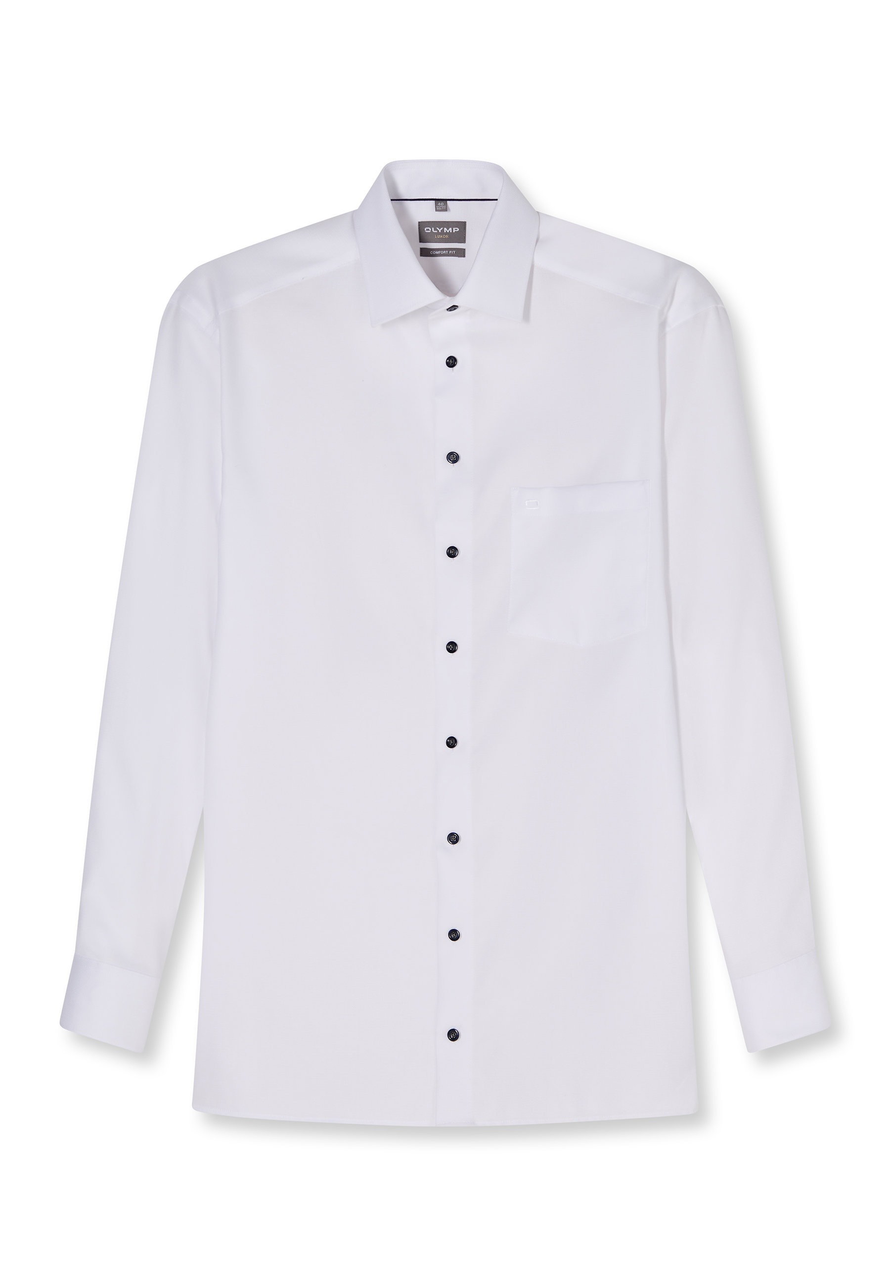 OLYMP Luxor Men's Business Shirt White 48 6