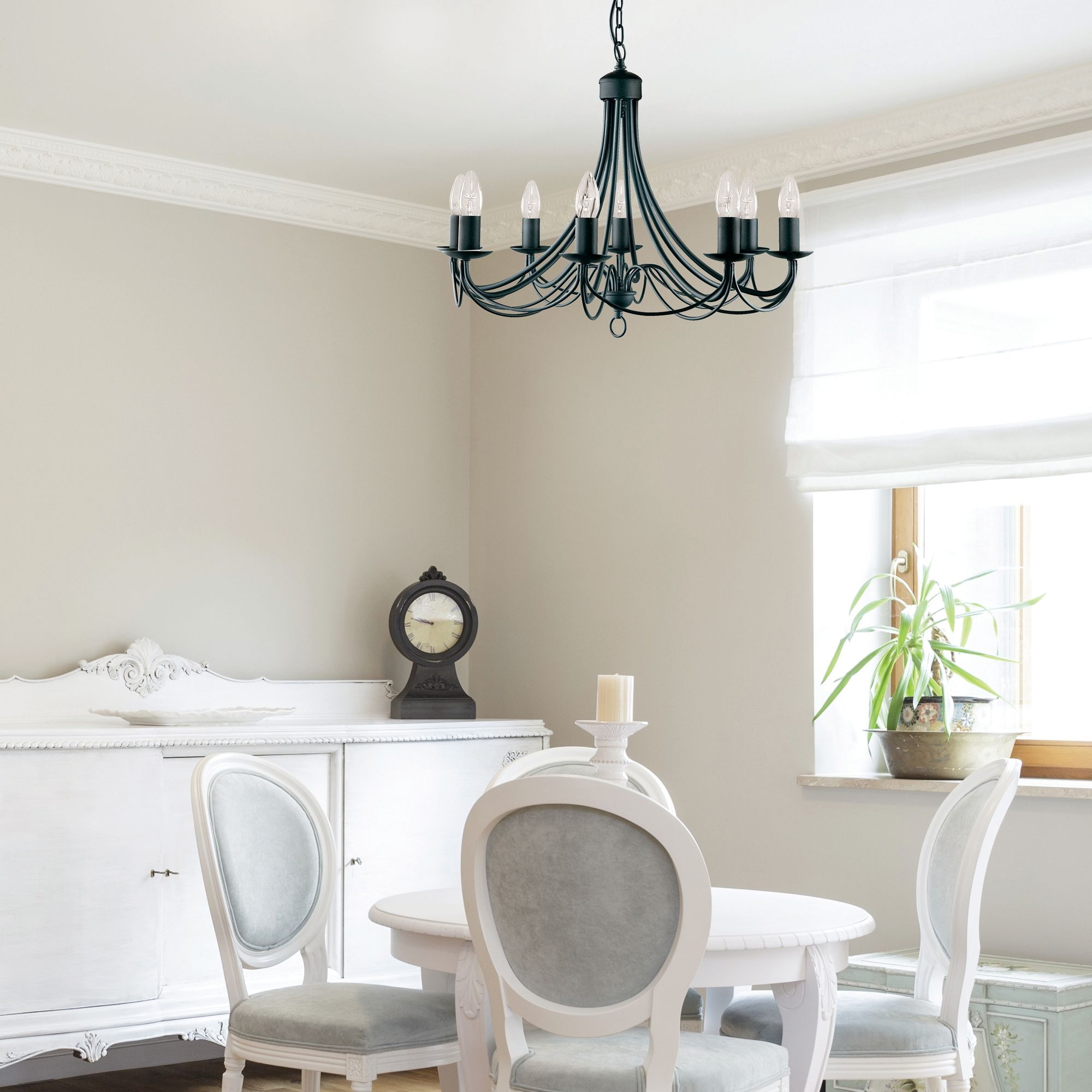 Searchlight Kronleuchter »Maypole 8Lt Pendant« E14 1 Stk.